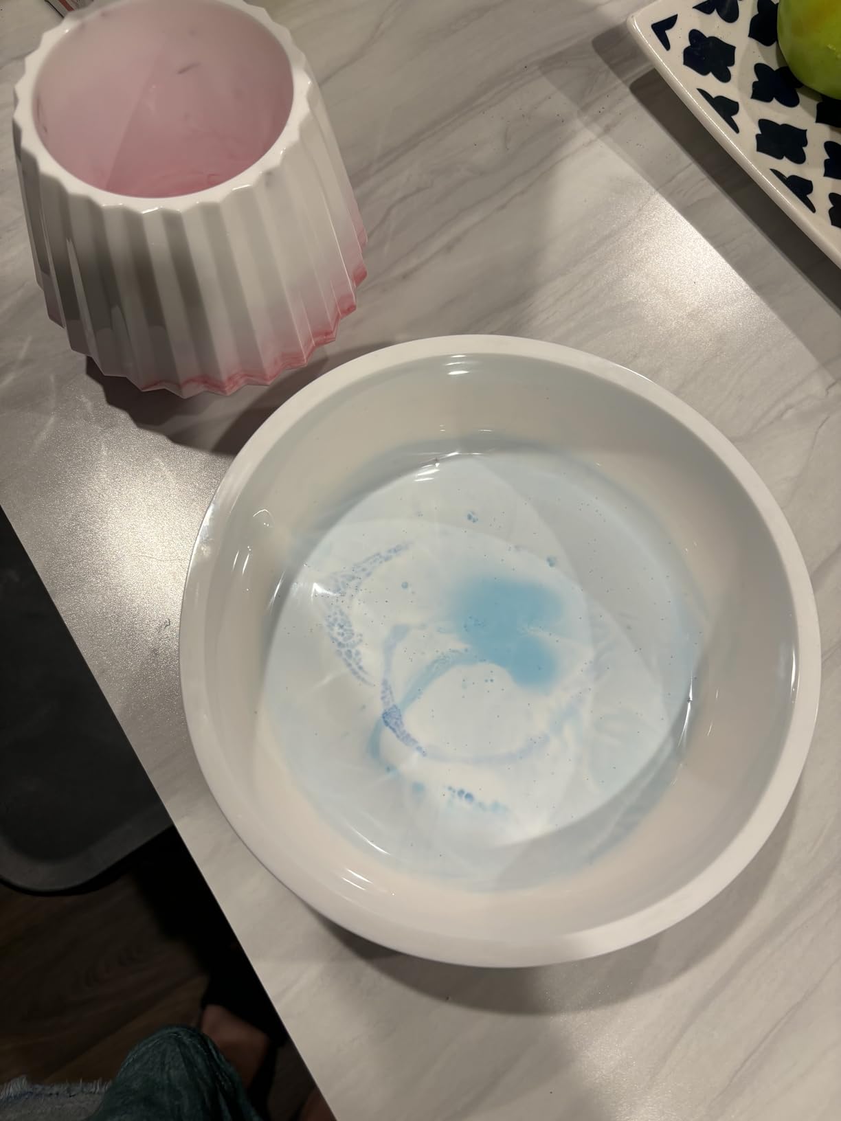 LET'S RESIN Polyurethane Resin, 60oz Fast Cured Resin Within 10 Minutes, 2 Part Casting Resin, Low Viscosity and Low Odor Pourable Liquid Plastic for Casting Models, Prototypes and Resin Craft customer photo 2