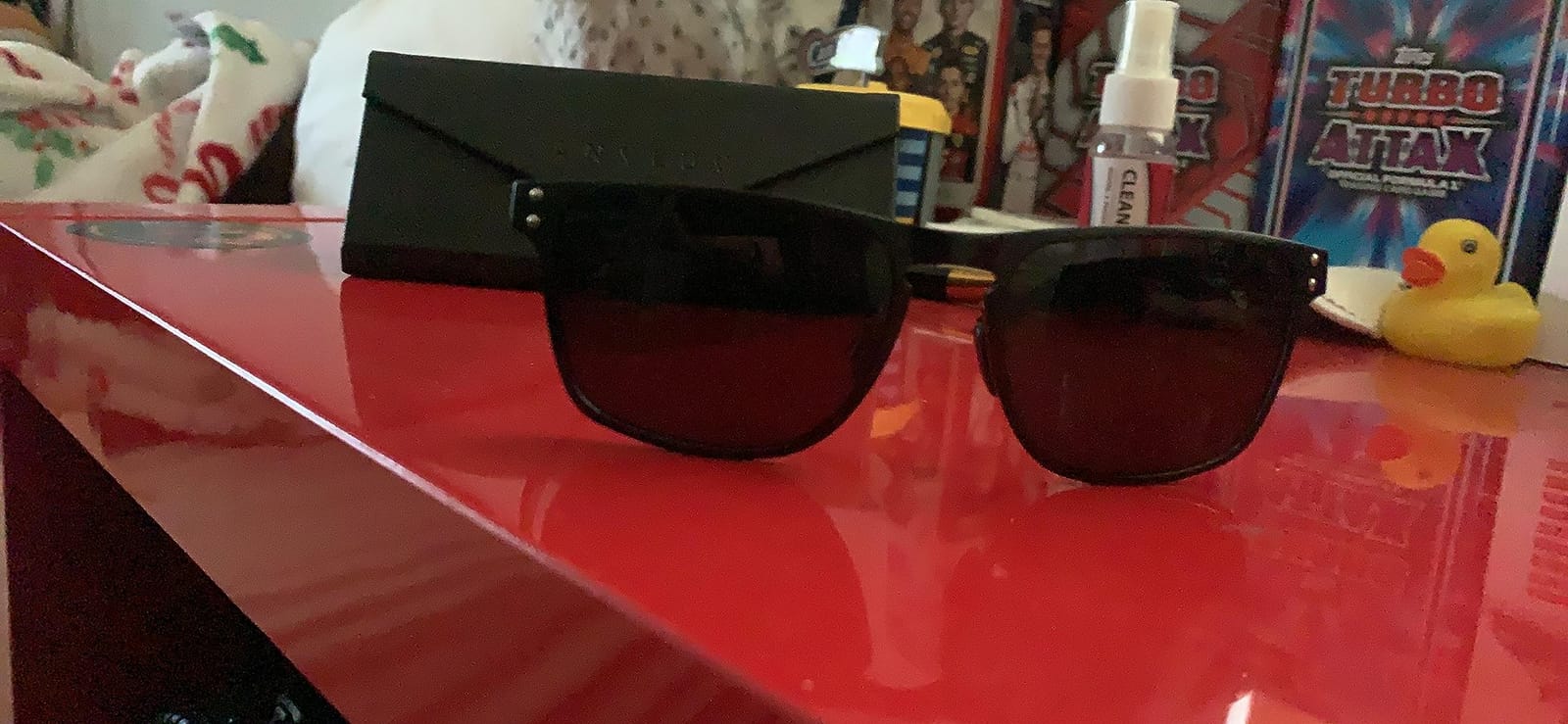 ANYLUV Mens Sunglasses Polarized Upgraded Carbon Fiber Temple Sun Glasses Fashion Driving with UV Protection customer photo 2