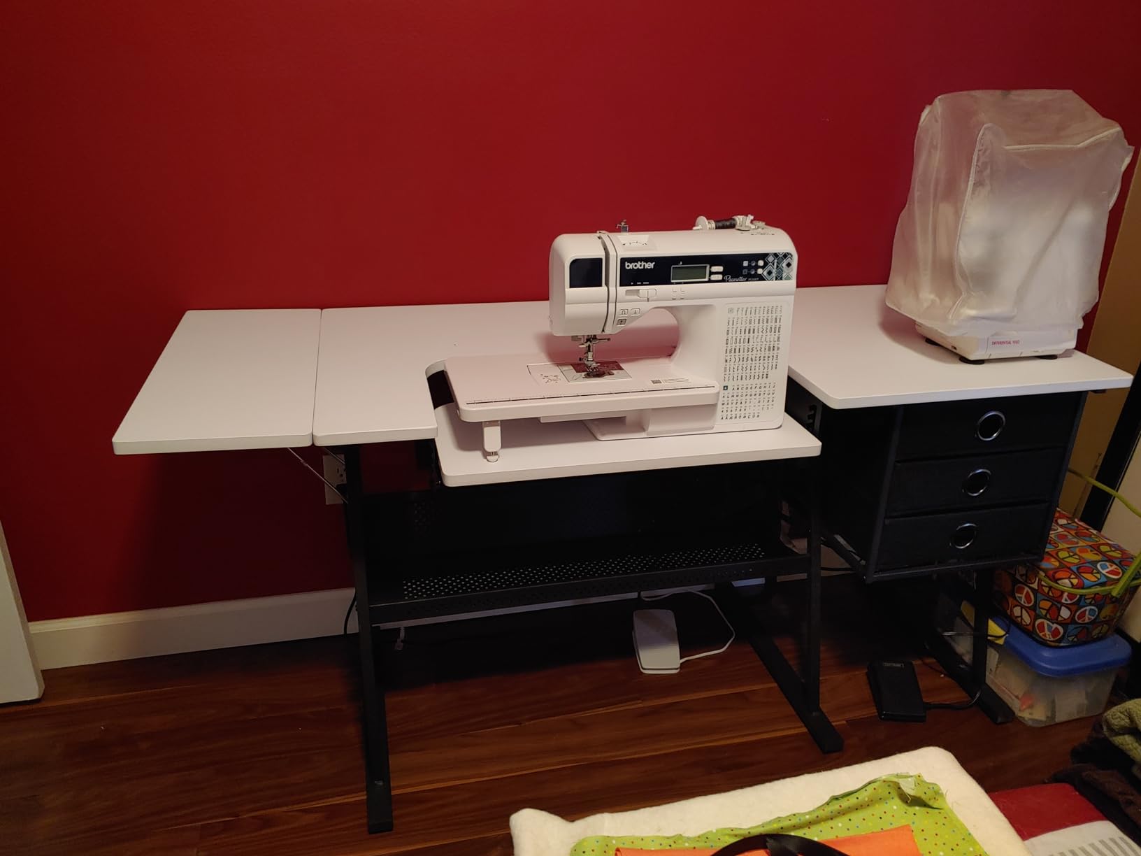 Sew Ready Eclipse Hobby Sewing Table, 60.25 x 23.75