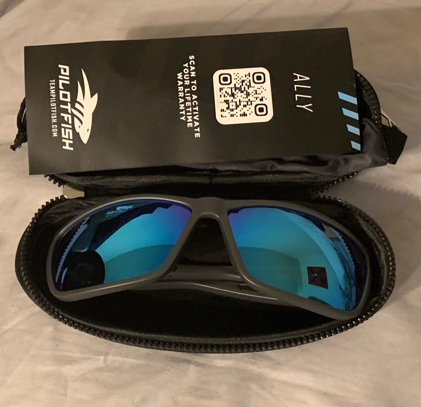 Pilotfish Ally Polarized Sunglasses for Fishing & Boating - UV400 Anti-Glare Lenses, TR90 Frame, Lightweight, Durable customer photo 2
