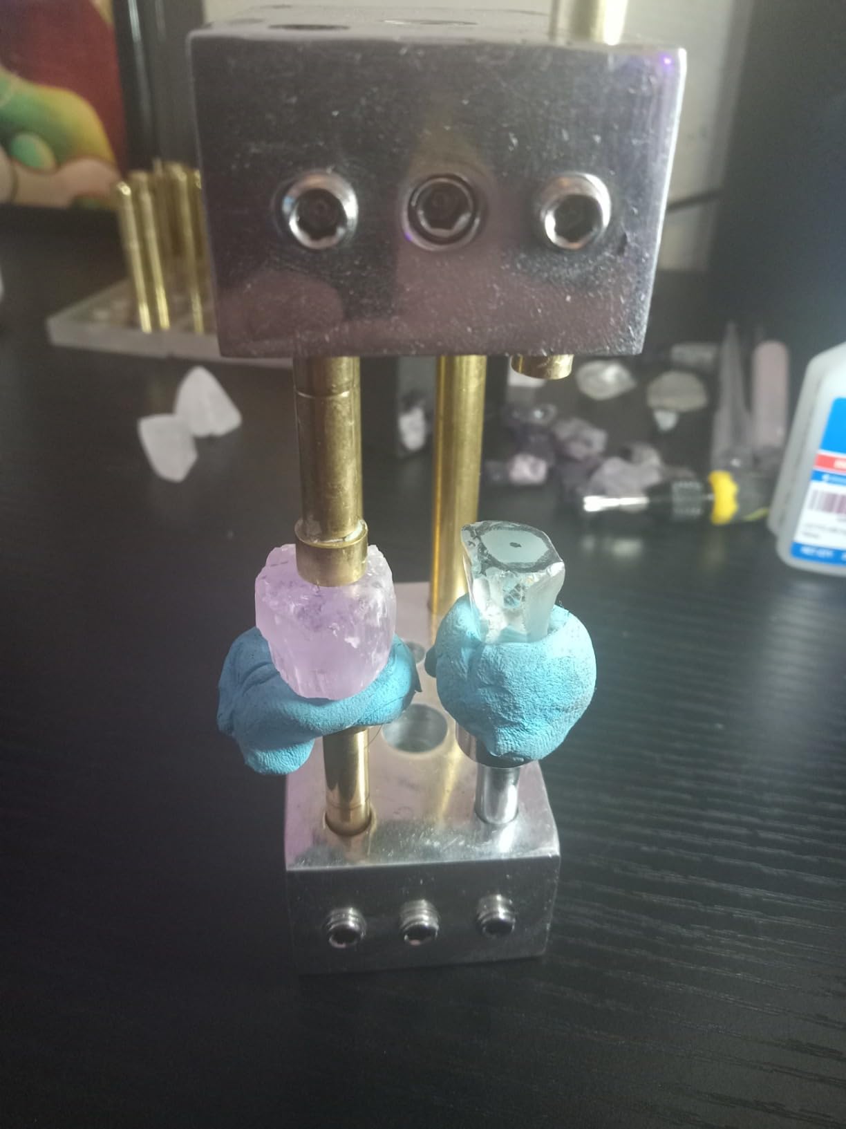 Jig Transfer, 22 PCS Brass DOP Stick (2,3,4,5, 6, 7, 8,9,10,11 & 12 mm), Angle DOP (45/90 degress) customer photo 1