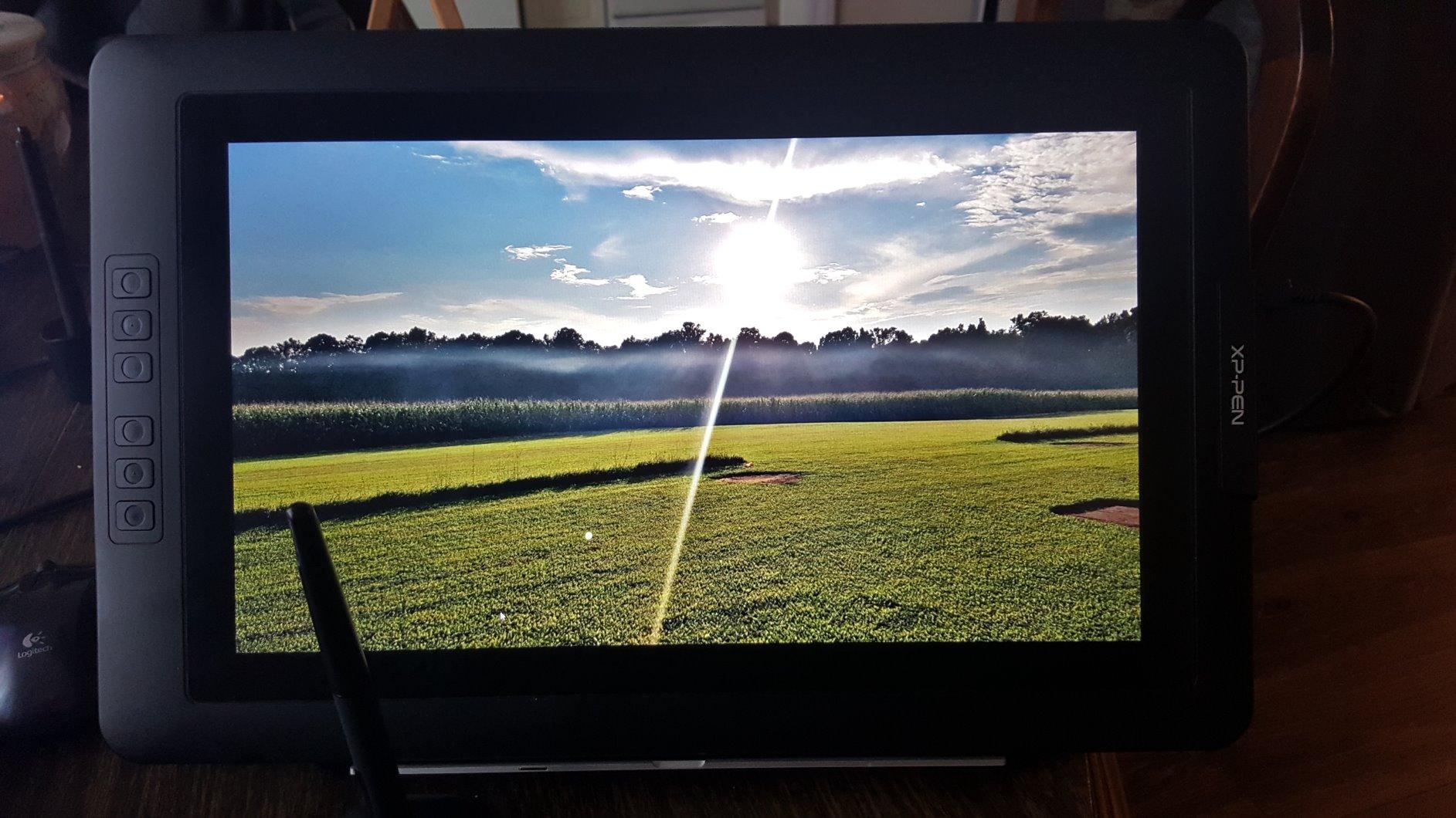XPPen Artist Pro 14 Gen2 Drawing Tablet with Screen 14 inch Graphic Art Tablet with Full Laminated Anti-Glare Screen 16384 Pressure Levels X3 Pro Battery-Free Stylus 123% sRGB Tilt Stand Mini Keydial customer photo 2