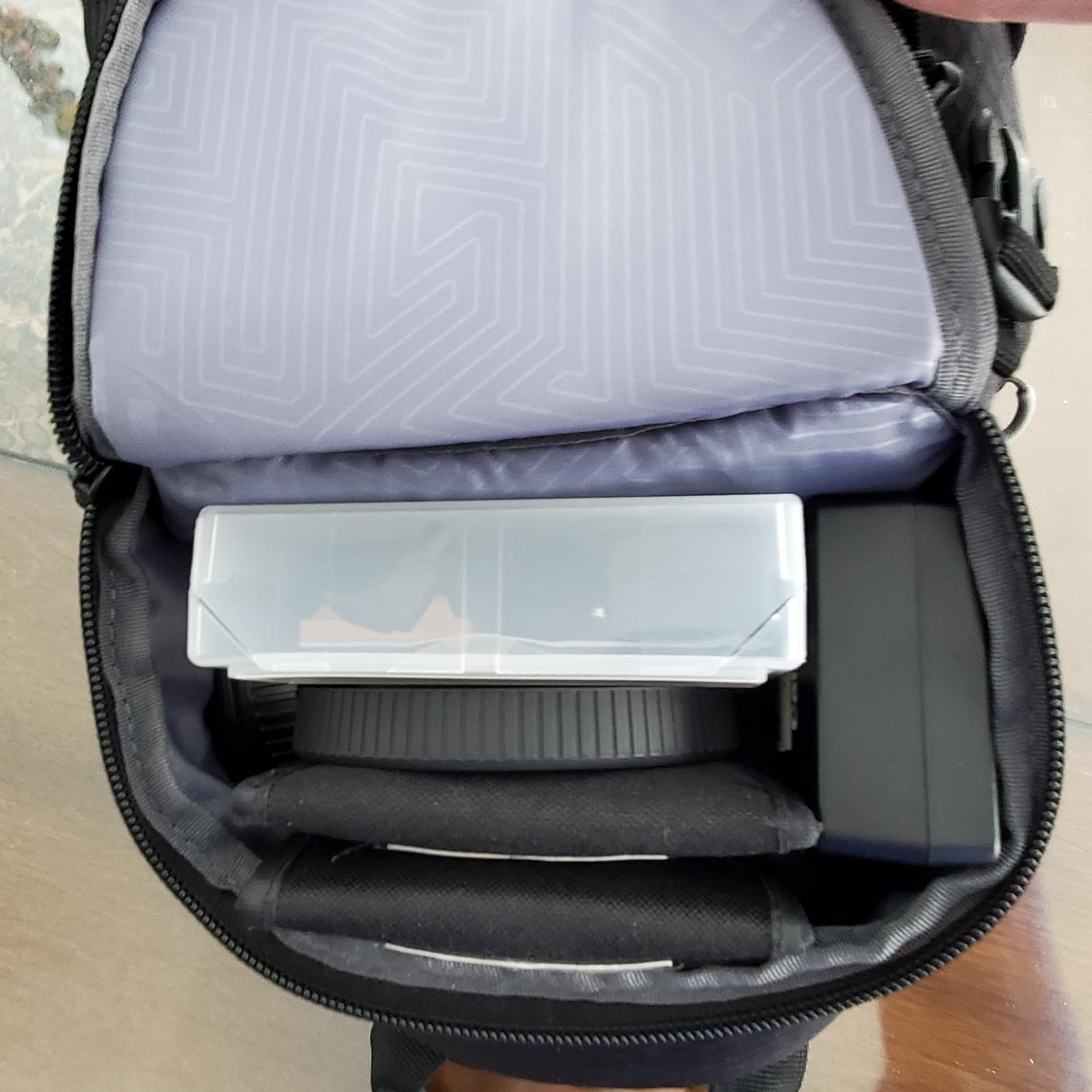 K&F Concept Camera Sling Bag, Compact Crossbody Backpack 10L (BS11) customer photo 1