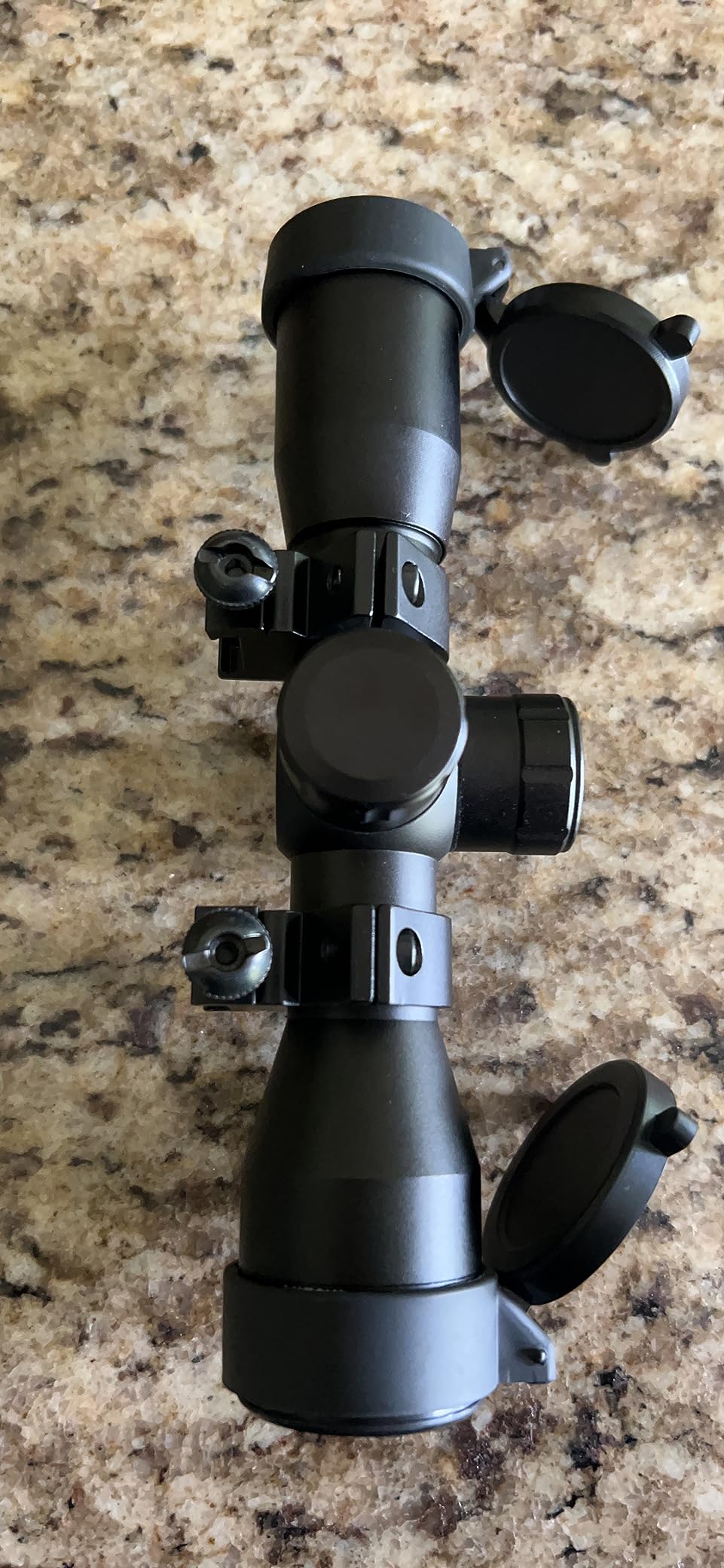 CVLIFE 4x32 Crossbow Scope, Red Green Illuminated Compact Crossbow Scopes for Hunting 20-100 Yards, Circles and Rangefinder Etched Glass Reticle Optic customer photo 1