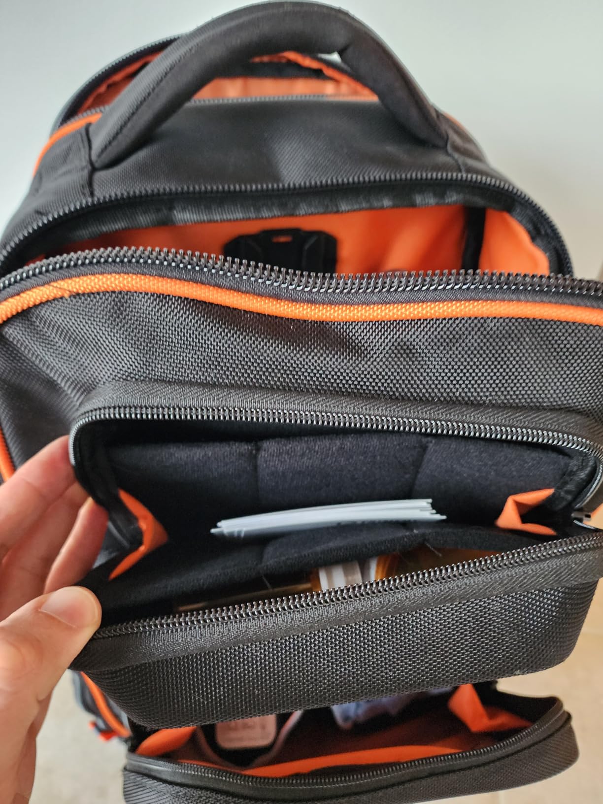 Klein Tools 62805BPTECH 28-Pocket Laptop Backpack Tool Bag, Tradesman Pro Extra-Large Tech Tool Backpack with Molded Bottom, Charging Port customer photo 1