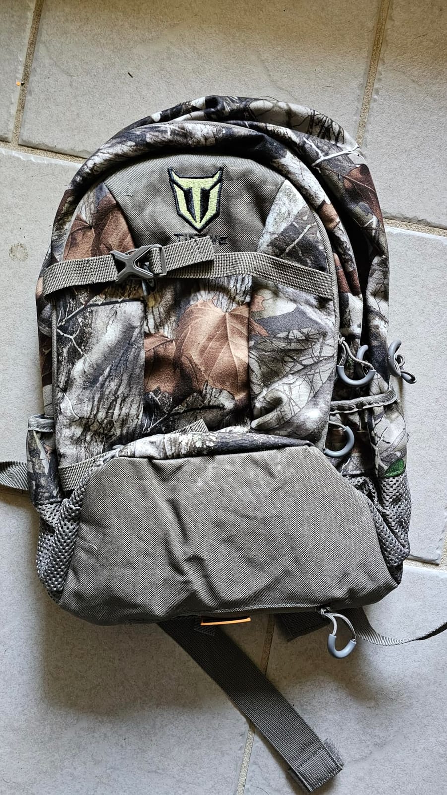 TIDEWE Hunting Backpack with Waterproof Rain Cover, 25L Hunting Pack, Durable Hunting Day Pack for Bow Rifle Gun (Next Camo G2) customer photo 2