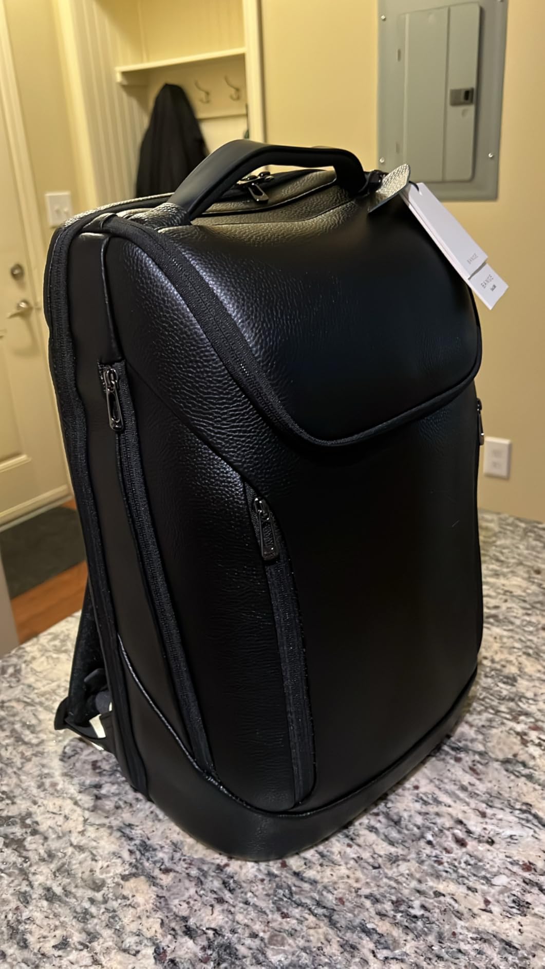 BANGE Business Smart Backpack Waterproof fit 15.6 Inch Laptop Backpack with USB Charging Port,Travel Durable Backpack customer photo 1