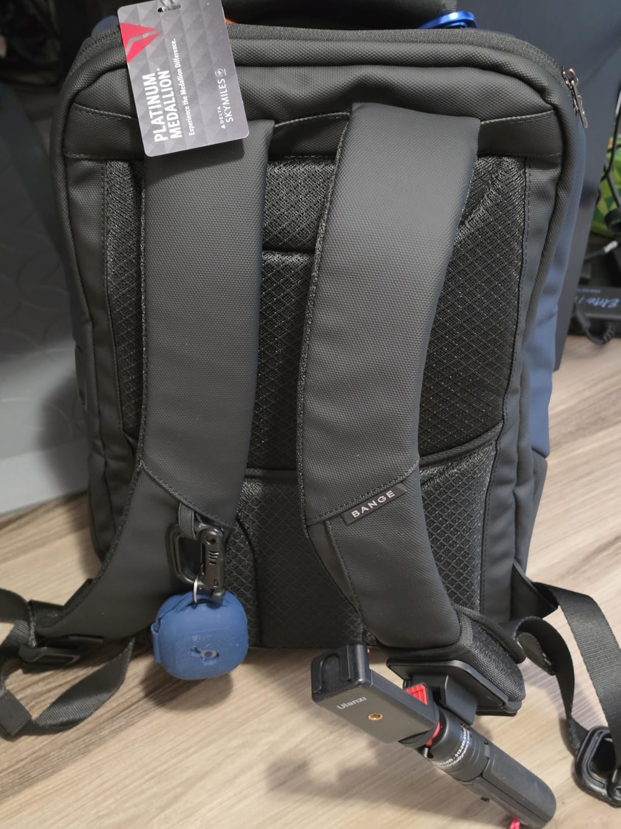 BANGE Business Smart Backpack Waterproof fit 15.6 Inch Laptop Backpack with USB Charging Port,Travel Durable Backpack customer photo 2