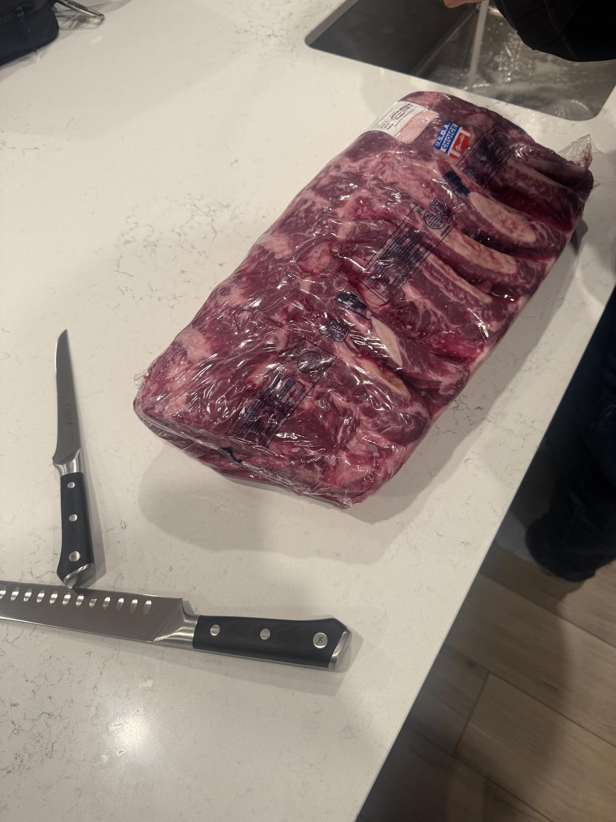 Cutluxe Turkey Carving Knife Set - Carving Fork & Knife for Meat & BBQ | Razor Sharp German Steel, Full Tang Ergonomic Handle - Grilling Gift for Men, Artisan Series customer photo 2
