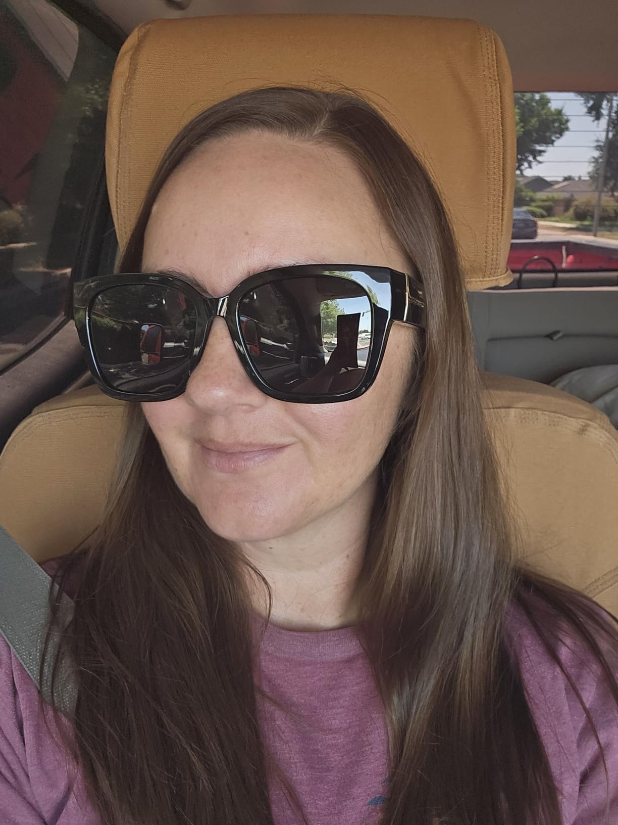KANASTAL Oversized Over Glasses Sunglasses for Women Men Square Fit Over Polarized Sun Glasses UV400 customer photo 1