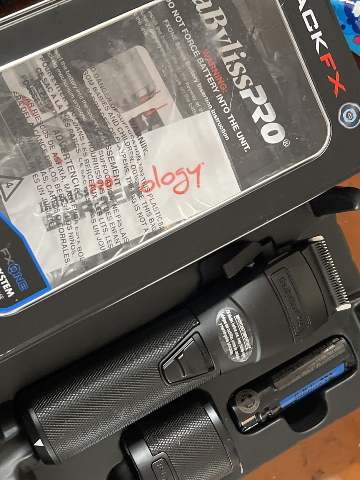 BaBylissPRO FXONE Professional Cordless Clipper - Beard Trimmer for Men, Professional Stylist & Barber Clippers customer photo 2