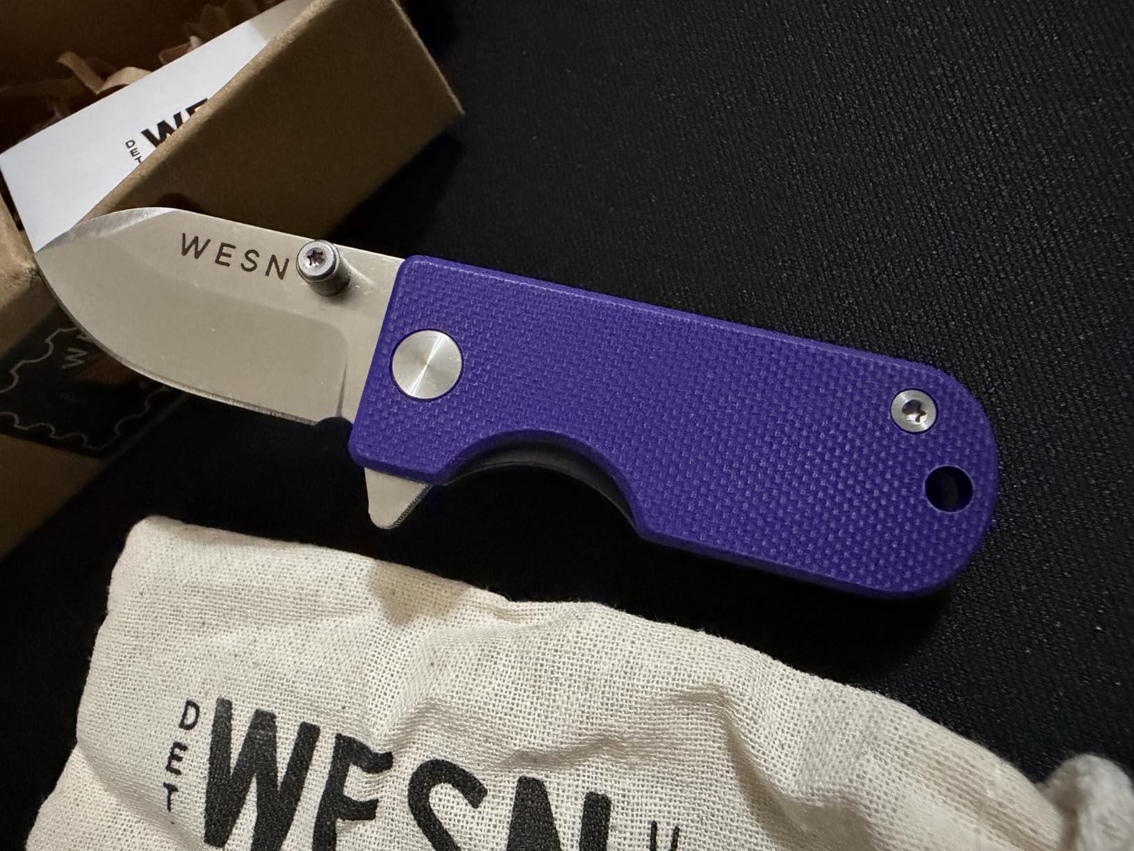 WESN Microblade Premium Pocket Knife - 1.5