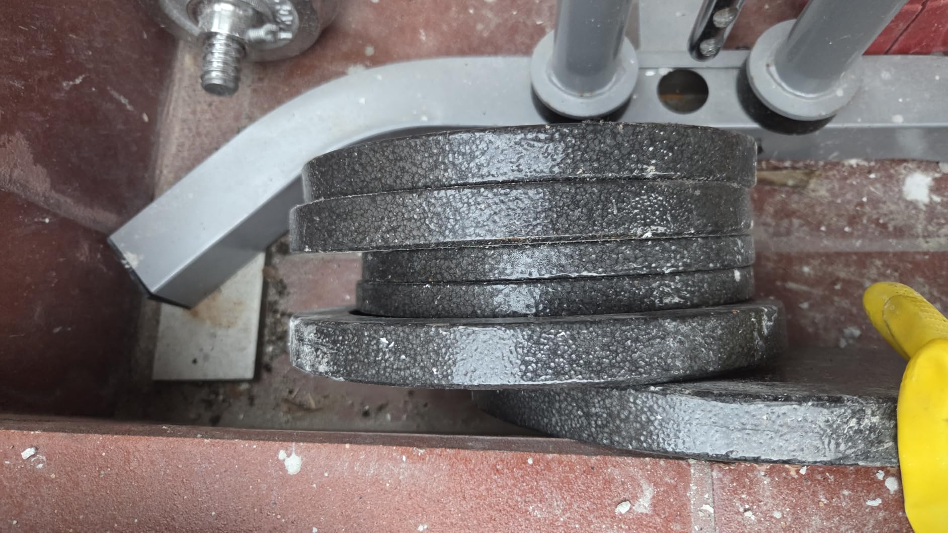 CAP Barbell 2-Inch Olympic Cast Iron Plate Weight Set | 75-285 lbs | Multiple Options customer photo 2
