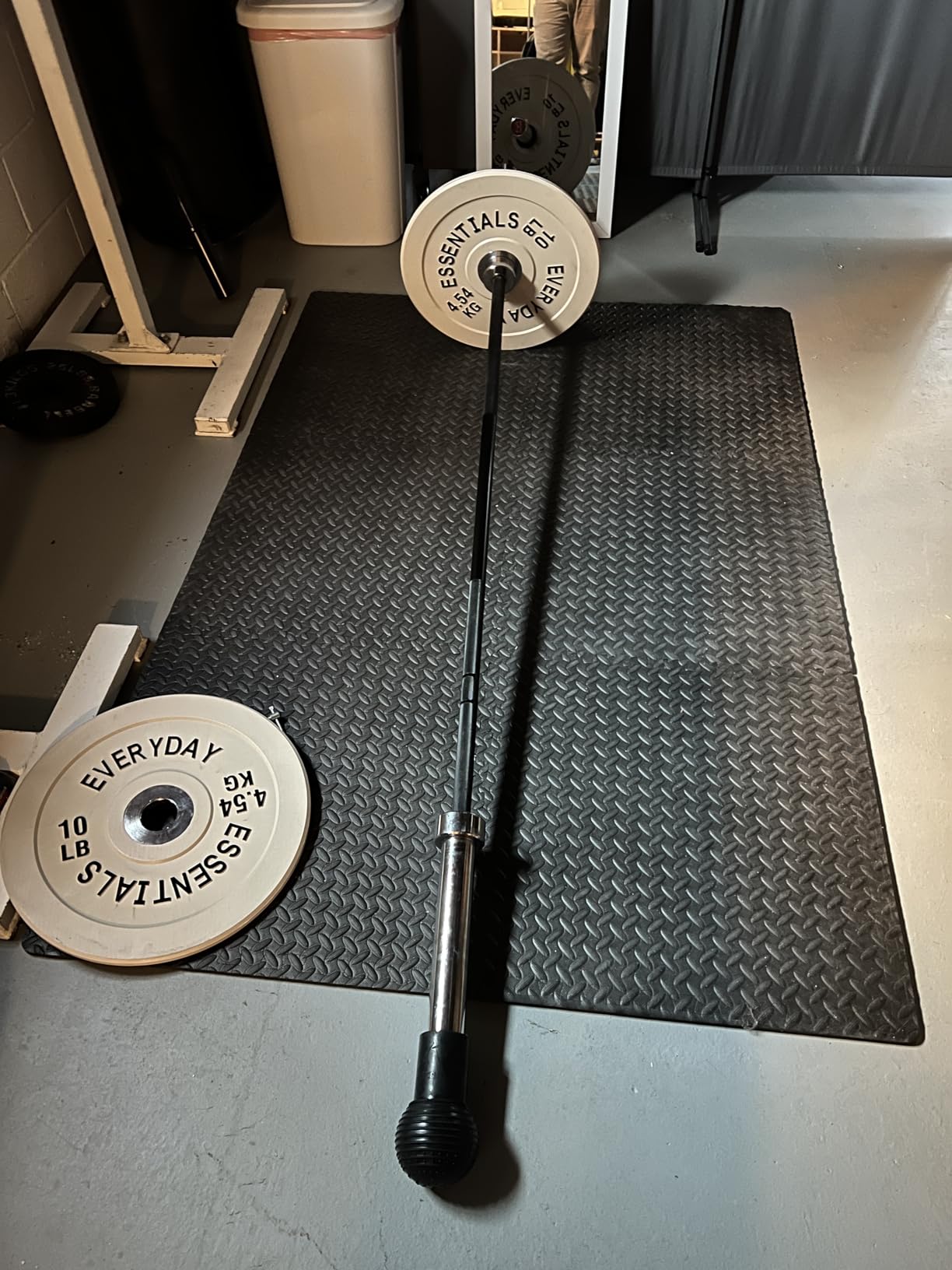 Navona Landmine Attachment for Barbell 2 inch, Barbell Landmine Attachment | Sturdy and Easy to Use with 360 Rotation - for Press, Row, Rotate, Split Squat, with Natural Rubber, Fit 2-Inch Olympic Bar customer photo 1