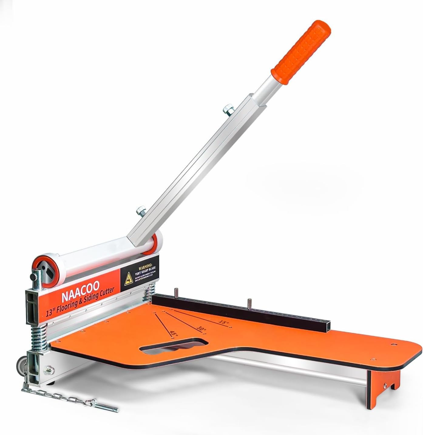 13In Laminate Floor Cutter with Wheel, 13MM Vinyl Plank Cutter | 1 Step Meet Angle & Length Cut, LVP Cutter, Flooring Tools to Cut Laminate Floor, Engineer Wood, LVT, VCT, SPC, WPC customer photo 1