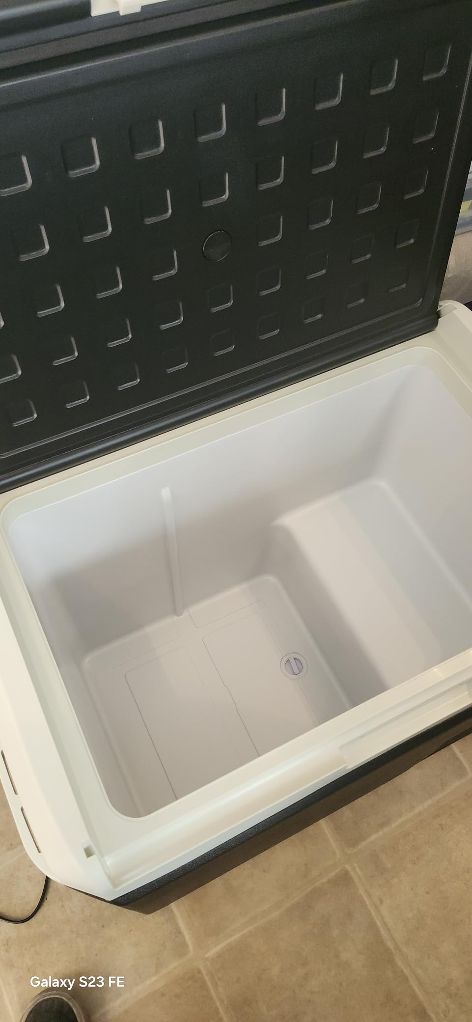 EKOJUCE 12 Volt Refrigerator, 53 Quart Electric Cooler, Car Fridge 12V/24V DC 100~240V AC, Portable Freezer -4℉~68℉, APP Control, Portable 12V Refrigerator Fridge for Truck, RV, Camping,Travel customer photo 1