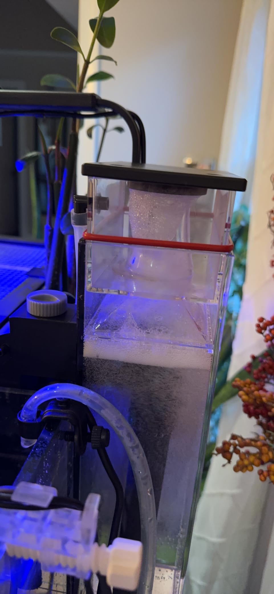 Coralife Aquarium Fish Tank Marine Salt Water DC-Controlled Variable Speed Mini Protein Skimmer, Up To 65 Gallons customer photo 2
