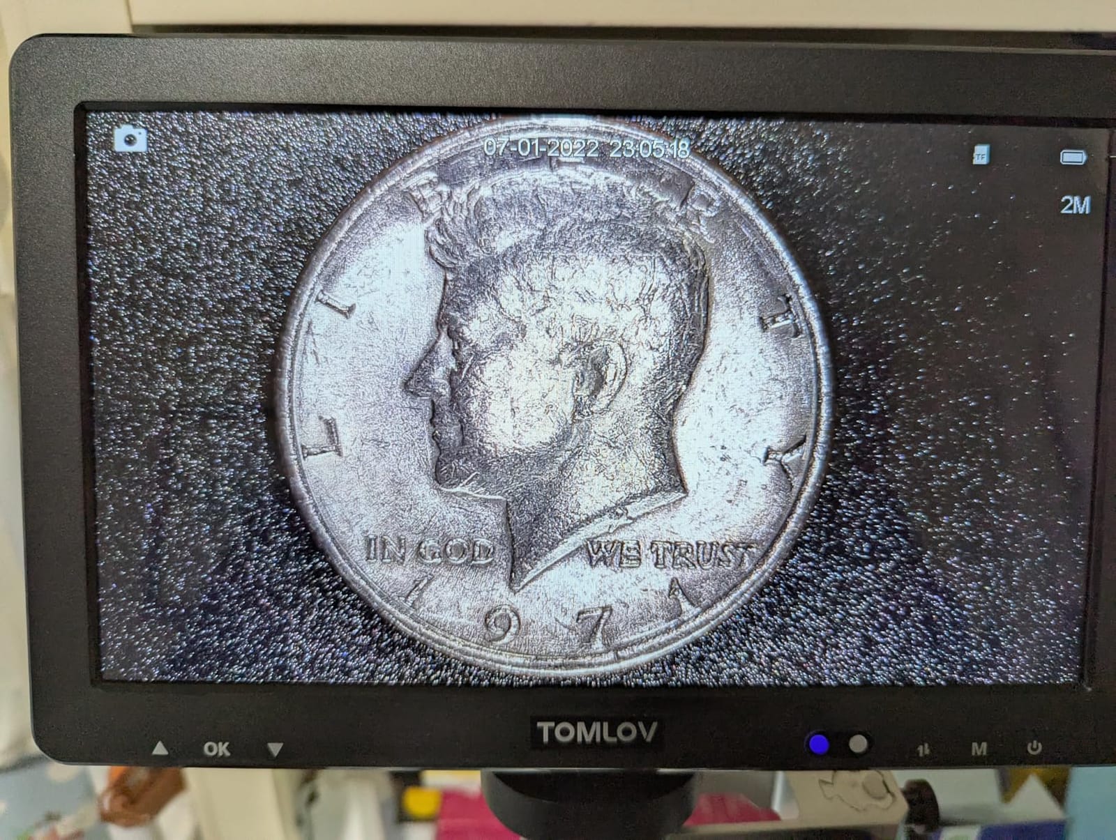 TOMLOV DM9 Max Digital Microscope: 20MP 10.1