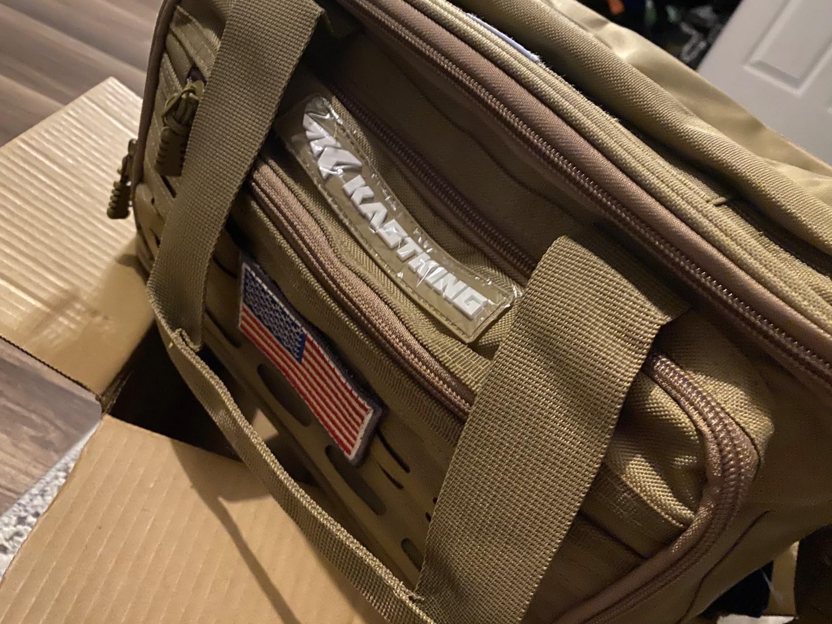 KastKing Karryall with Box Tackle Bag, Saltwater & Freshwater Gear Storage | 4 x 3600 Tackle Trays are included, Water-resistant, Padded Shoulder Strap, 20L, Store up to (6) 3600 size Lure Boxes customer photo 2