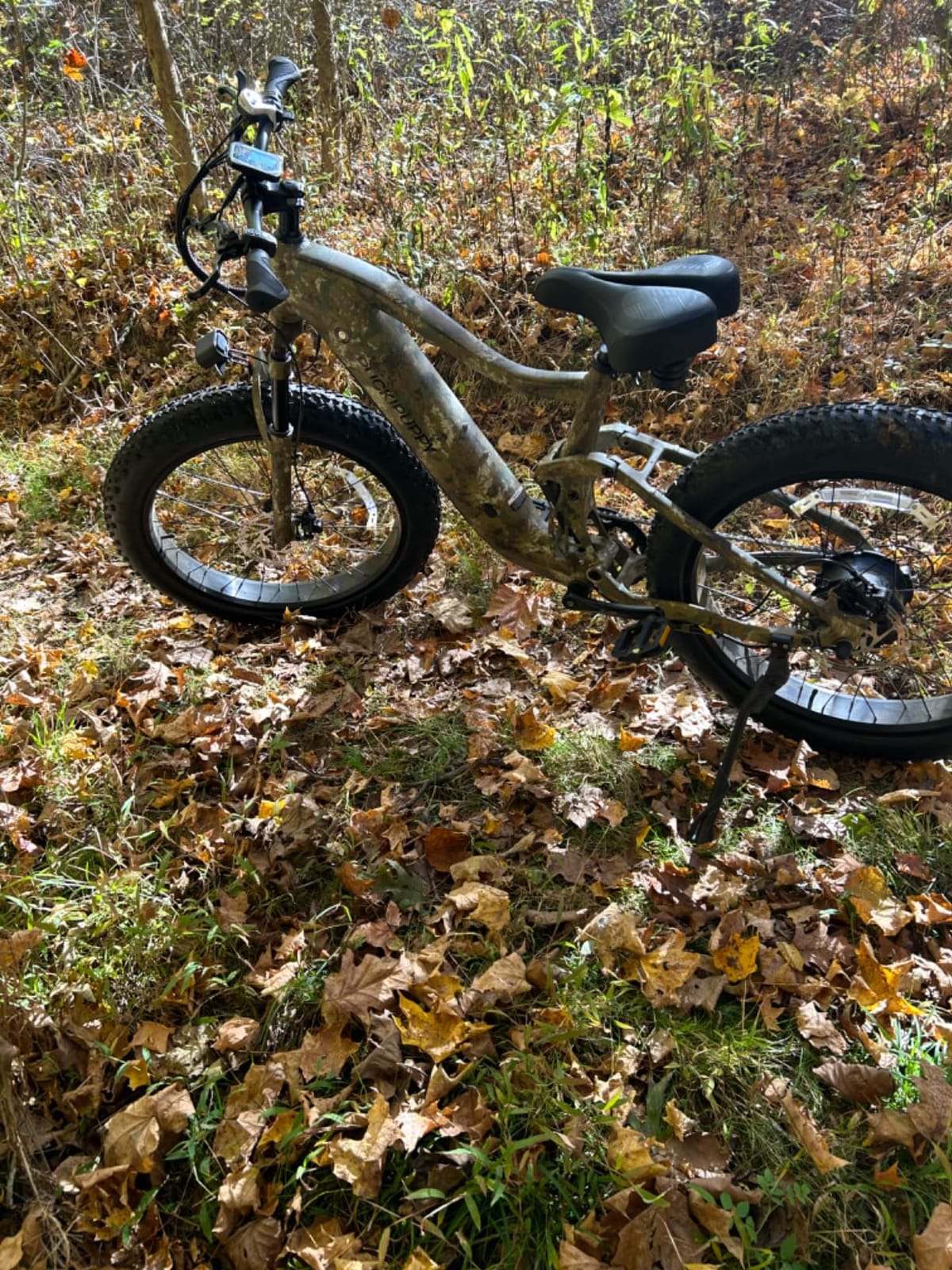 PUCKIPUPPY Boxer Electric Bike for Adults 500W, 48V 20AH Battery Ebike, Full Suspension 26