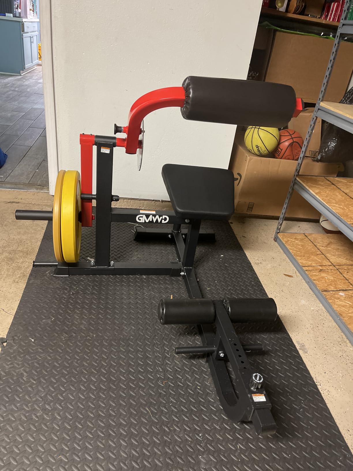 GMWD AB/Back Machine, AB Crunch Back Extension Machine, AB Workout Machine, Core Machine Upper Body Strength Training Home Gym Equipment customer photo 1