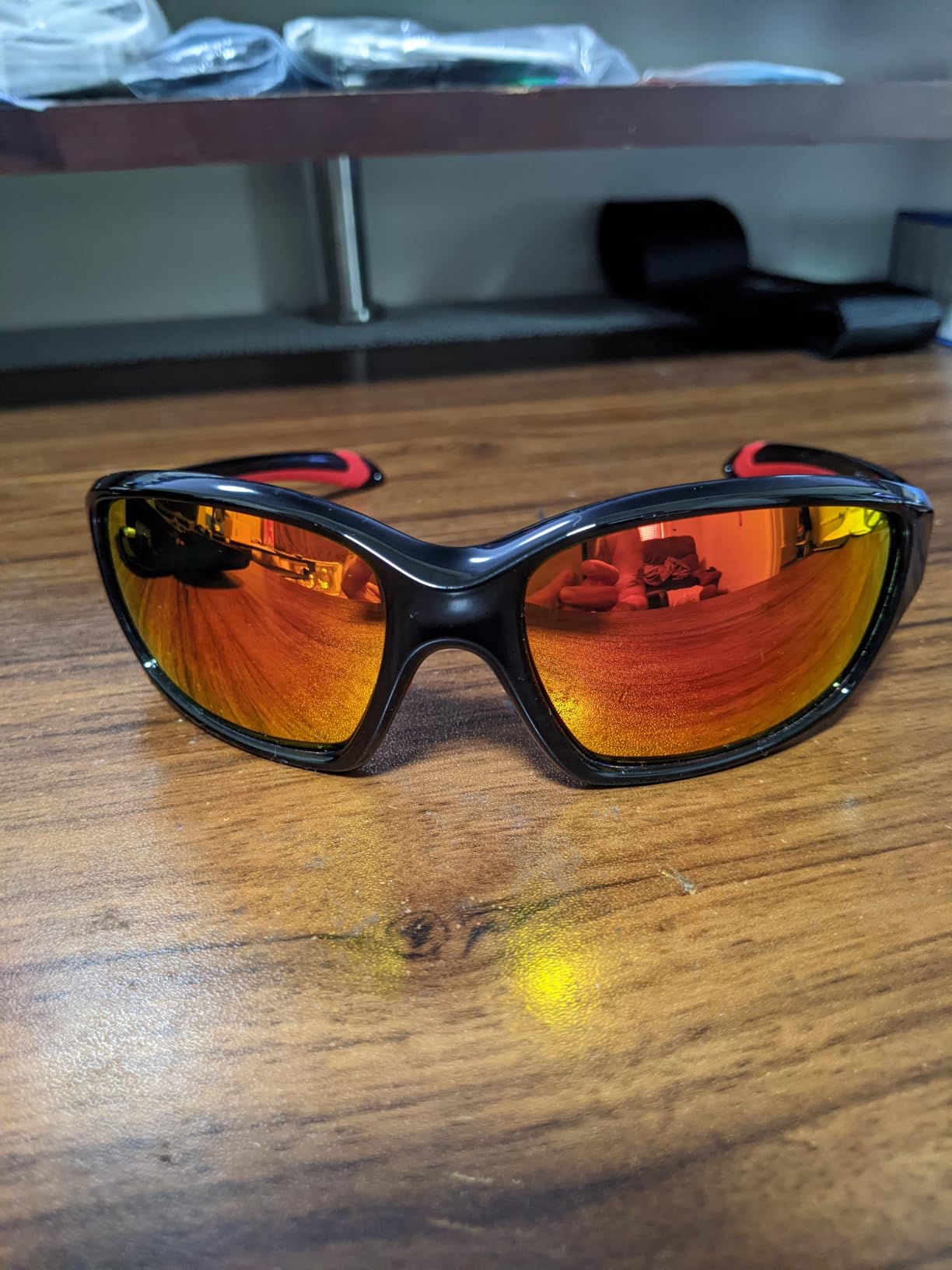 Sports Polarized Sunglasses for Men: Womens UV400 Protection Sun Glasses Wrap Around Goggles for Fishing Driving TR90 customer photo 1