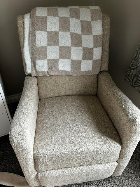 Delta Children Mercer Electronic Power Recliner and Swivel Glider with USB Port in LiveSmart Performance Fabric - Water Repellent & Stain Resistant, Dark Grey customer photo 1