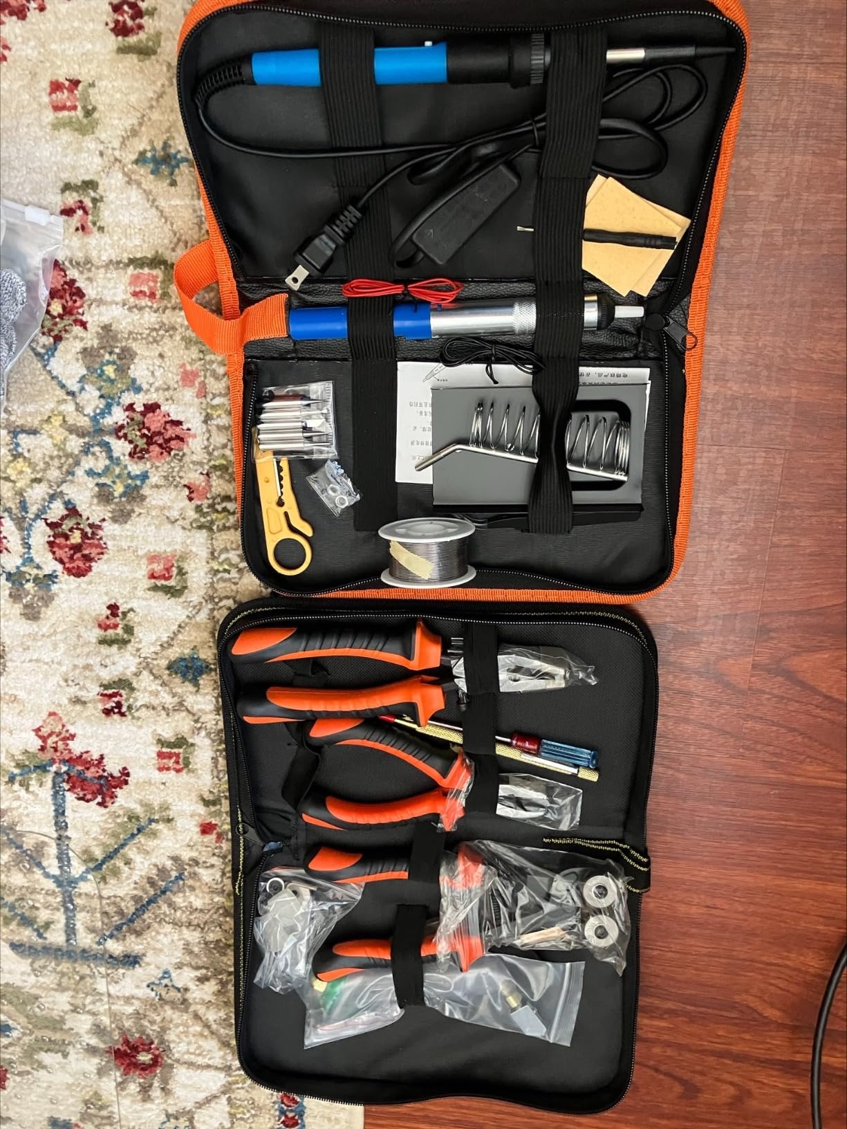 Stained Glass Kit with 100W Soldering Iron Kit, Glass Cutter Tool Kit customer photo 2