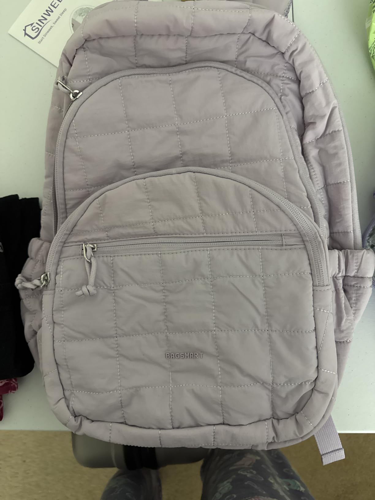 BAGSMART Travel Backpack for Women, 15.6