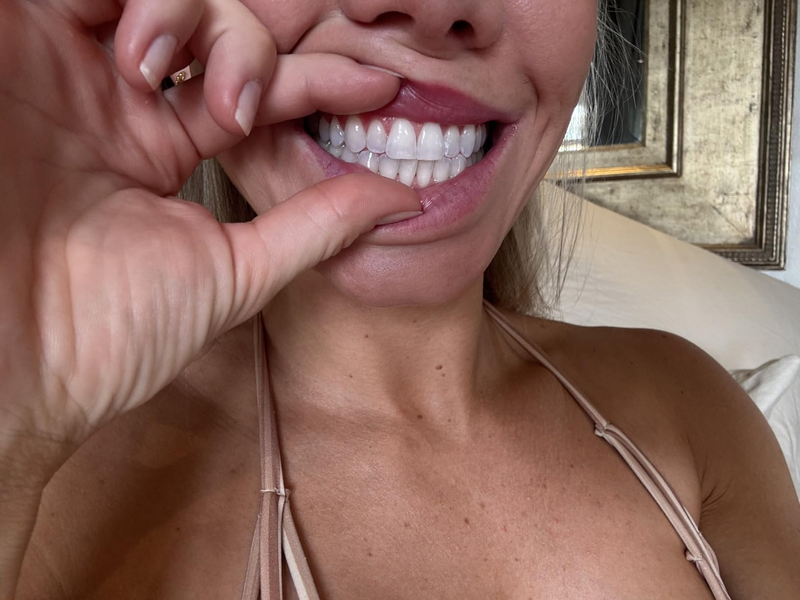 Opalescence GO 15 Teeth Whitening Trays & Sensitive Toothpaste | Hydrogen Peroxide Gel Prefilled Trays and Opalescence Whitening Toothpaste 4.7 Oz - Mint Flavor (10 Treatments) customer photo 2