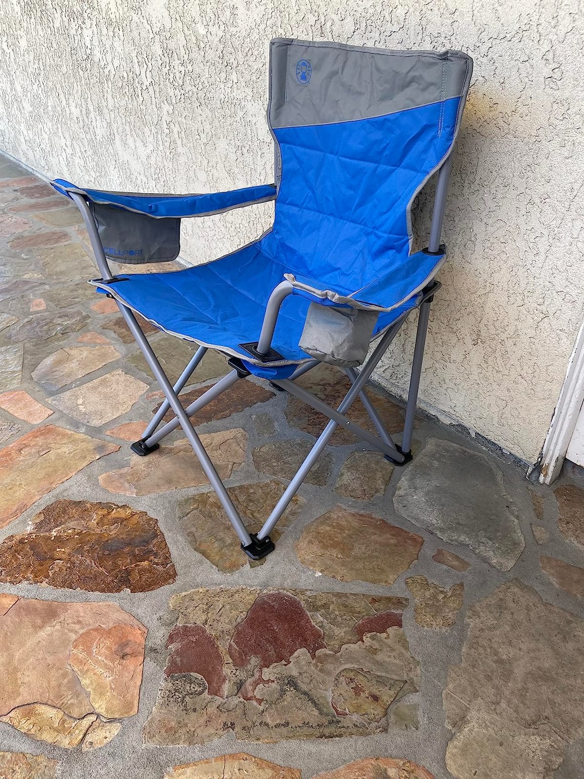 Coleman Big-N-Tall Camping Chair with Cup Holder & Side Pocket, Water-Resistant XL Outdoor Seat Supports up to 600 lbs, Great for Camping, Tailgating, Firepits, Patio, & More customer photo 2