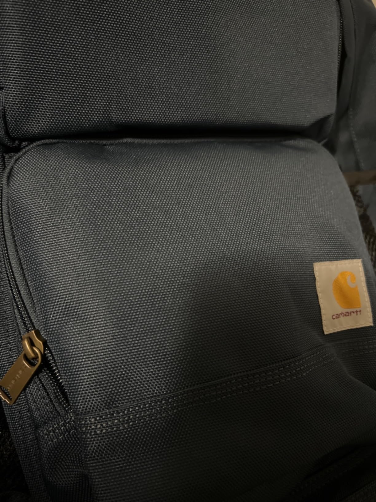Carhartt Utility 28L Dual-Compartment Backpack Black | Durable Pack with 16 Laptop Sleeve and Duravax Abrasion Resistant Base customer photo 2