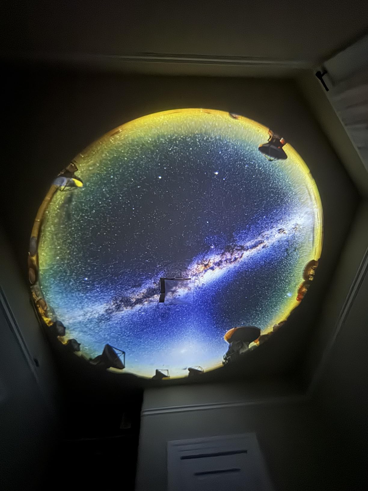 FlyLily Galaxy Projector, 12 in 1 HD Planetarium Astronaut Galaxy Projector for Bedroom, Galaxy Star Night Light Projector for Kids Adults Gaming Room/Party/Home Decor customer photo 1