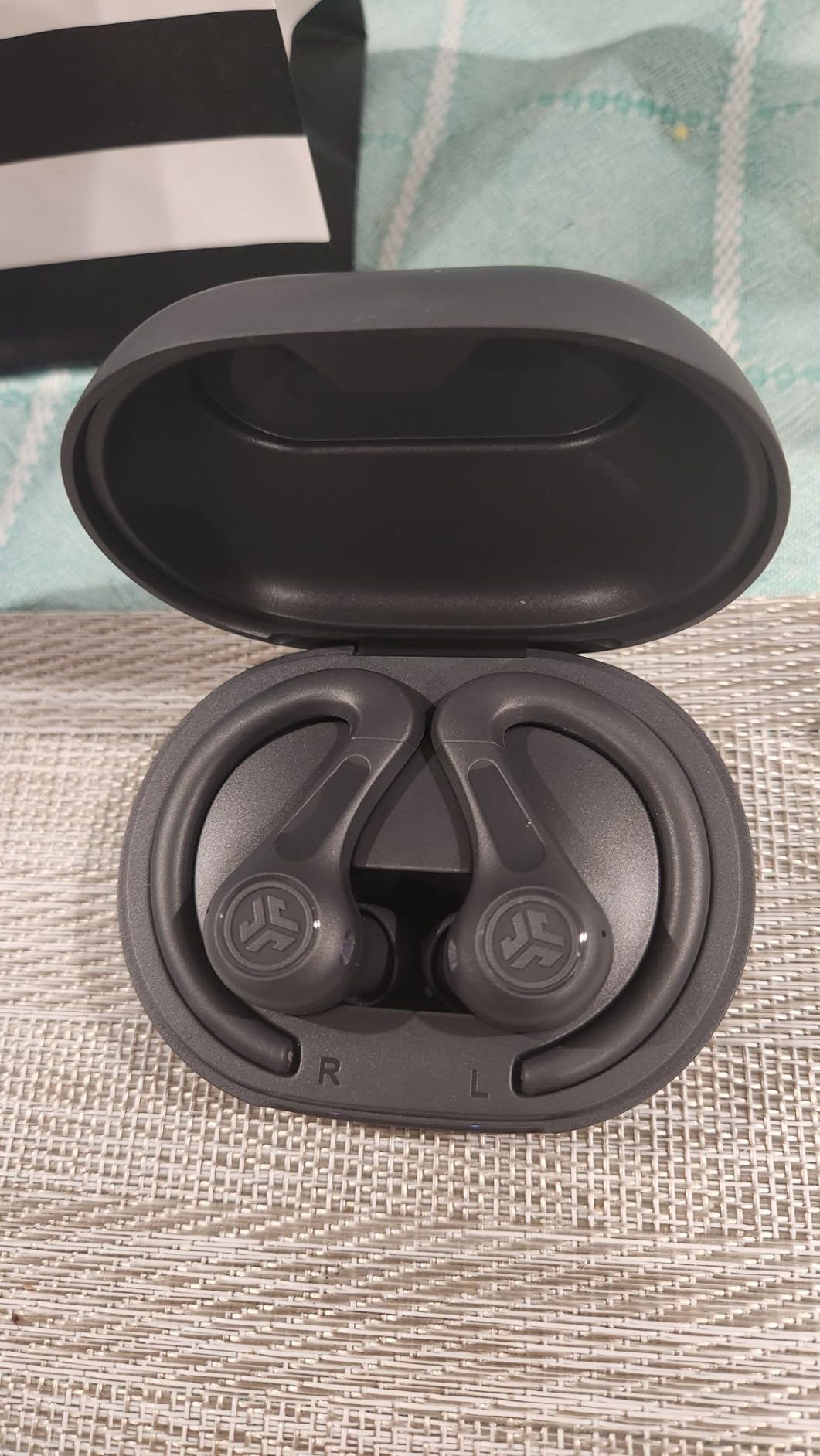 JBuds Sport ANC 4 True Wireless Bluetooth Earbuds + Charging Case, Graphite, Swipe + Touch Controls, Hybrid Active Noise Cancelation, Multipoint Connect, Customized Settings App customer photo 1