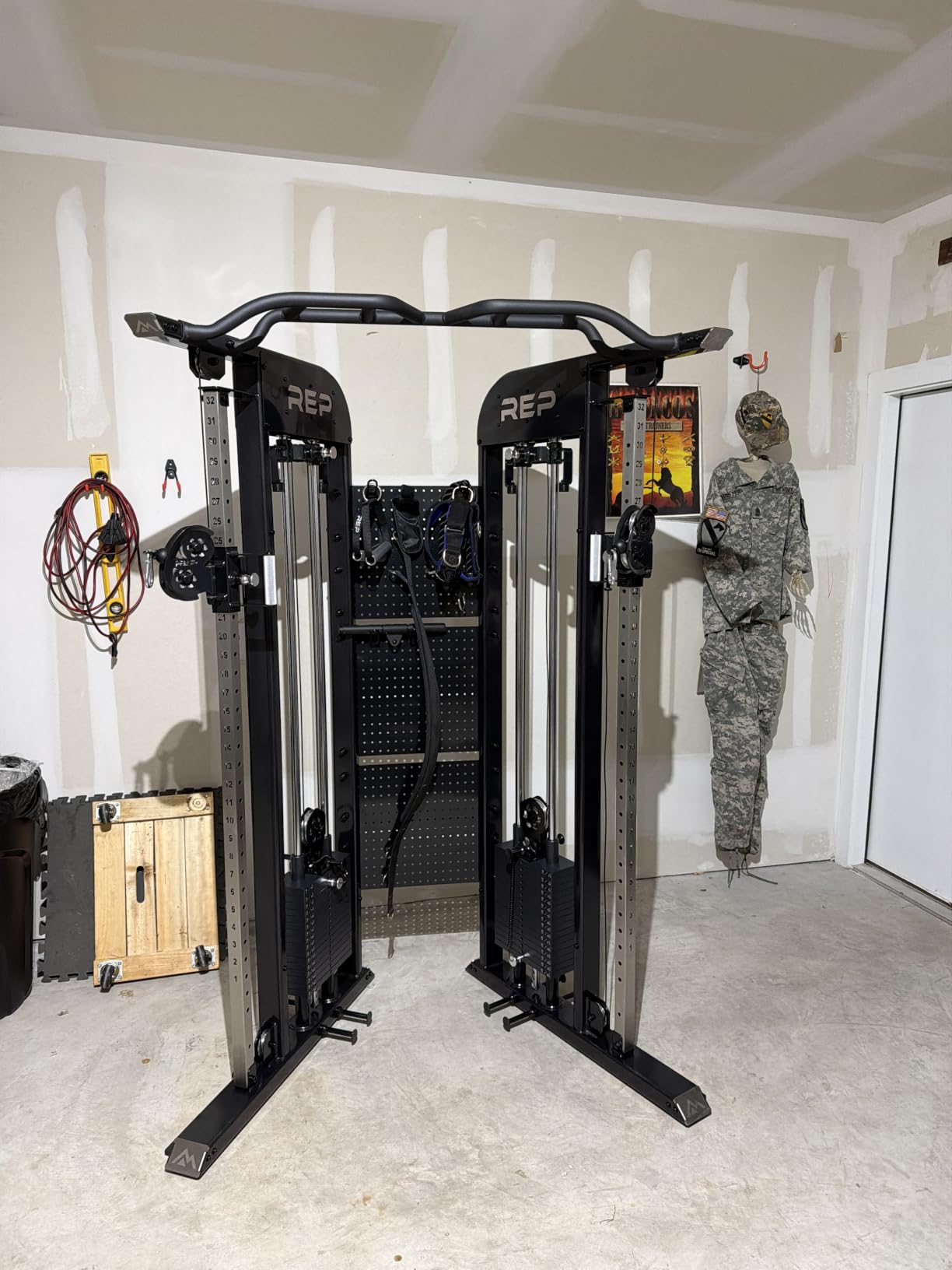 REP Fitness Arcadia Functional Trainer - All in one Functional Trainer and Cable Machine for Home and Garage Gym - Optional Weight Stack Upgrades and Attachment Packages customer photo 2