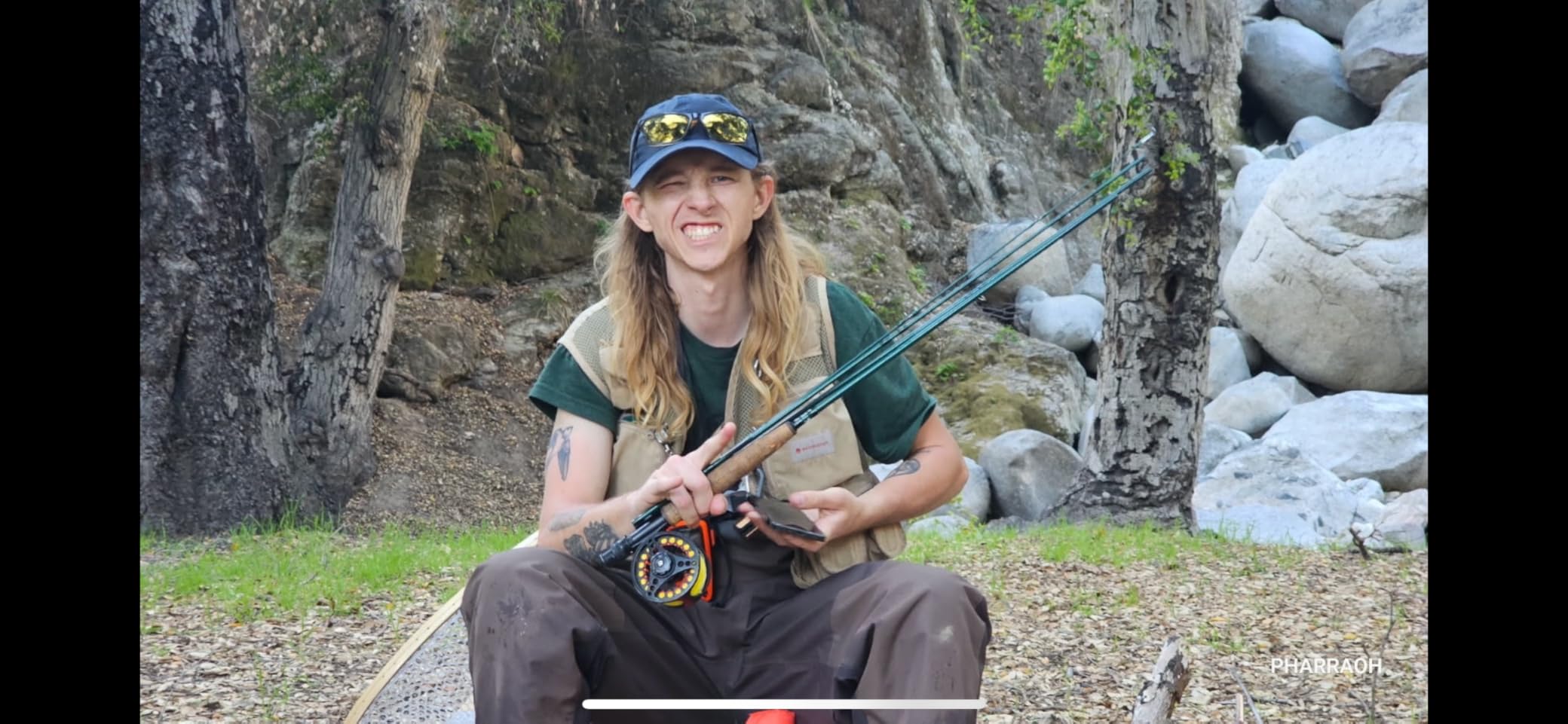 SF Fly Fishing Rod Combo Starter Kit Semi Gloss Green Jade Finish 24T Carbon Fiber Trout Travel Fly Rod with Reel, Fly Rod case, Fly Box, Flies, Tapered Leader, Knot Tying Tools customer photo 1