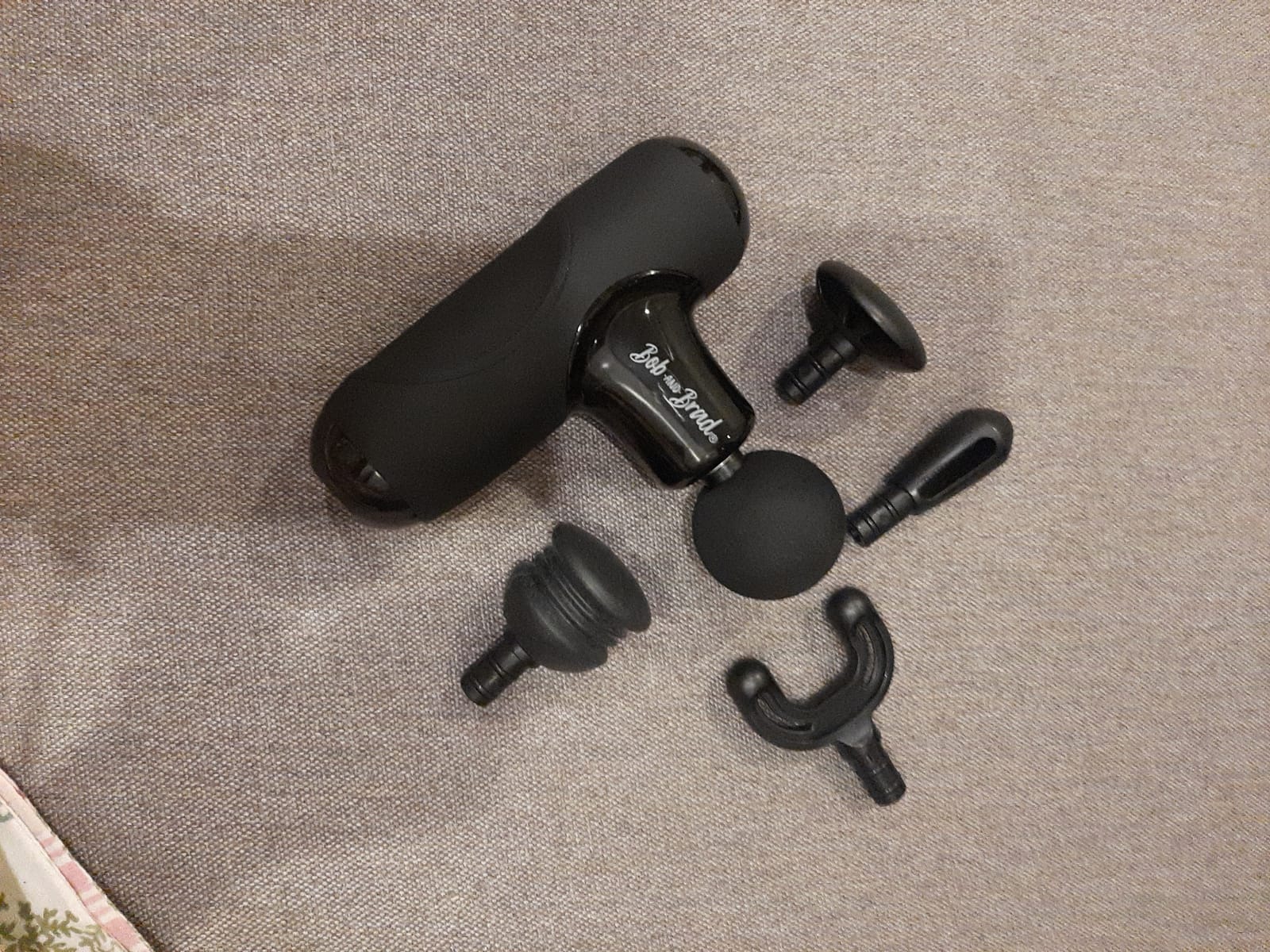 BOB AND BRAD Q2 Pro Mini Massage Gun with Heat and Cold, Pocket-Sized Deep Tissue Massager, HSA Portable Percussion Muscle Massager Gun, Ultra Small & Quiet Muscle Massager, FSA Eligible customer photo 1