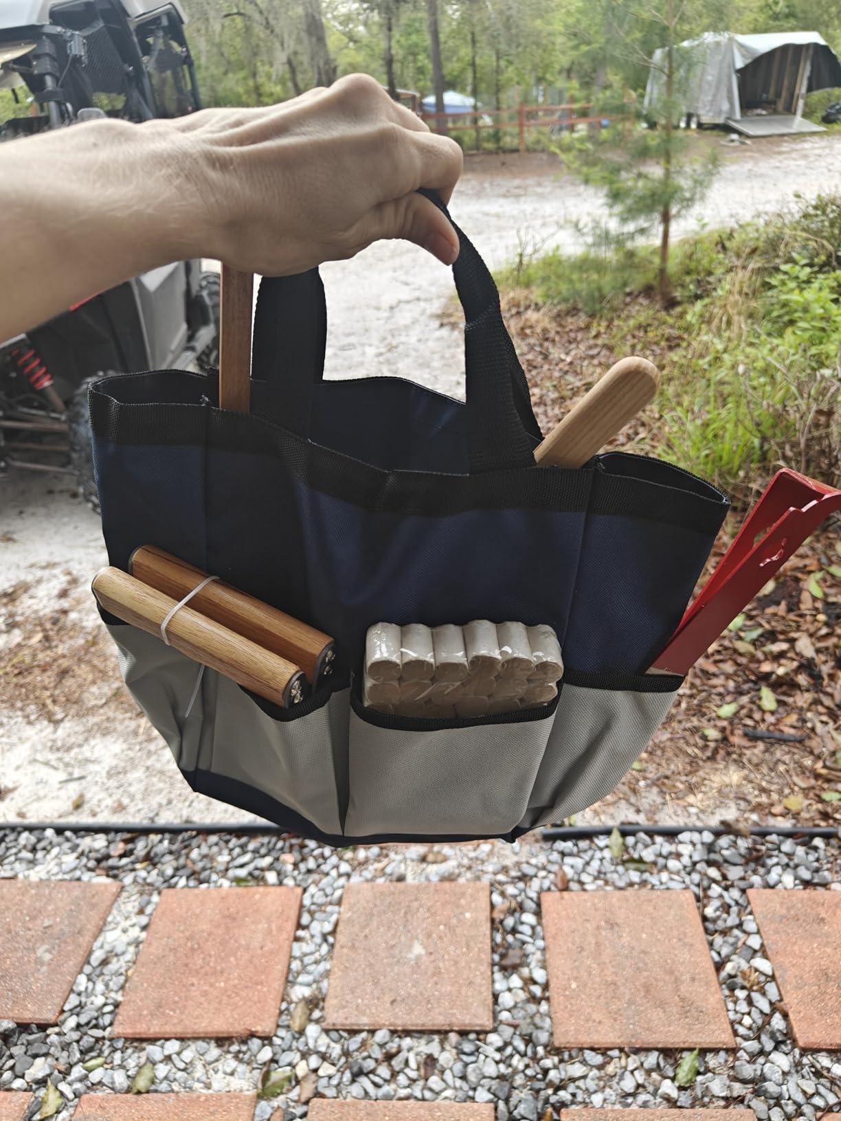Bee Keeping Starter Kit | 11-Piece Beekeeping Supplies Set | Hive Tool & Stainless Steel Bee Smoker | Includes Water Resistant Tool Bag - Beekeeping Essentials for Beginners & Experts customer photo 2