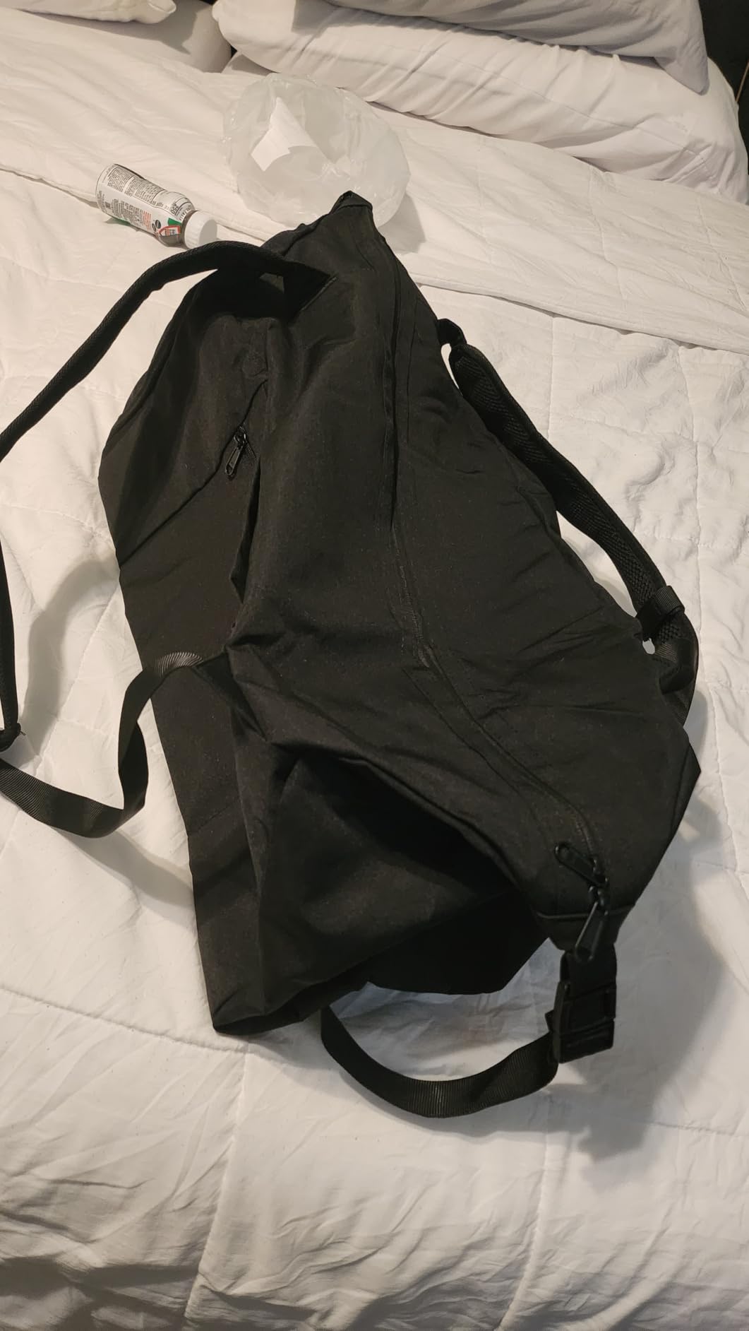 Gym Bag for Men with Shoes Compartment and Wet Pocket Convertible Duffle Bag and Gym Backpack Waterproof Sports Bags for Men with 2 Bottle Holders Multipurpose Weekender Overnight Bag -Black customer photo 2