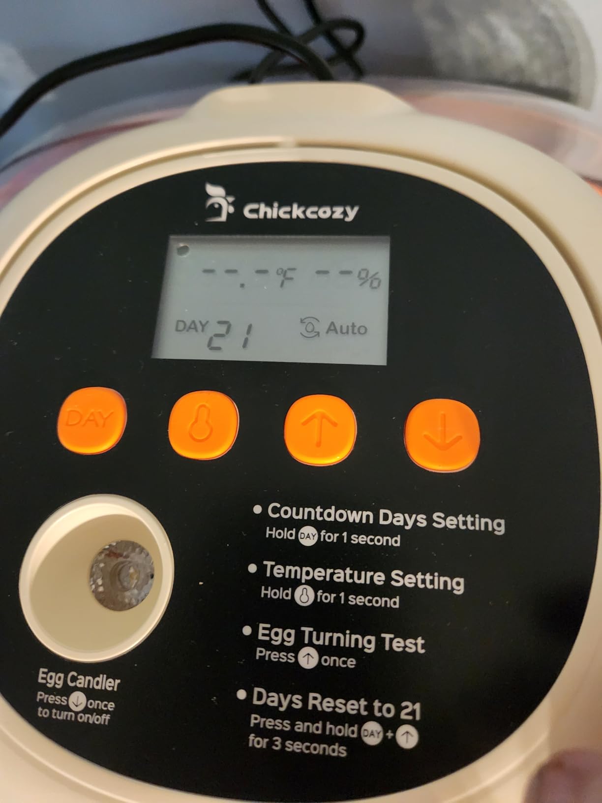 Chickcozy 25 Egg Incubator, Automatic Egg Turner with Thermometer Seat and Humidity Control, Egg Candler, 360 Degree View with Clear Window, Incubators for Hatching Chicks customer photo 1