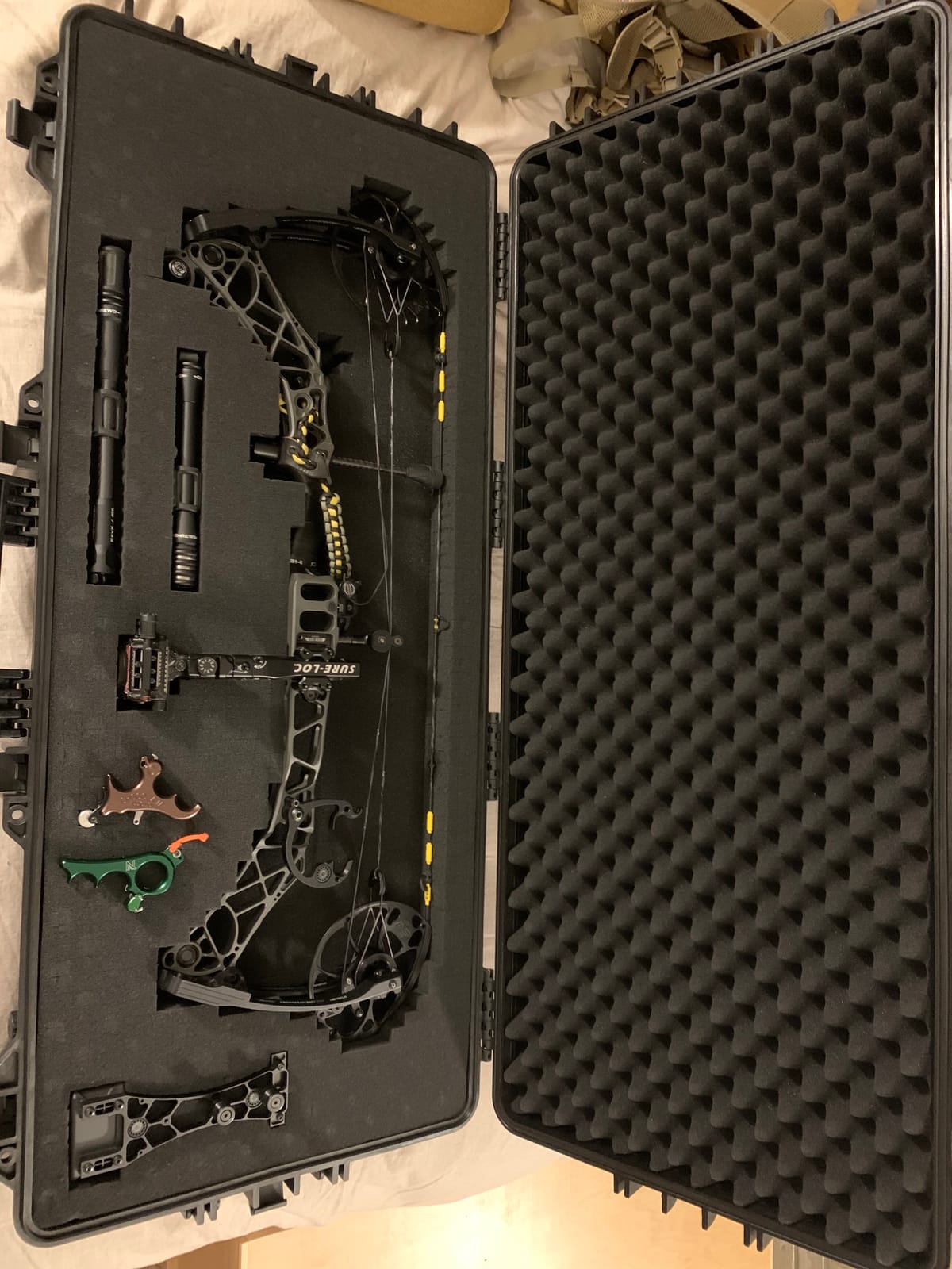All Weather Hard Case - TSA Approved Rifle Case with Customizable Foam, Ergonomic Handle - Waterproof Travel Case for Rifles, Guns, Shotguns, Ammo, Scopes and Other Gear customer photo 1