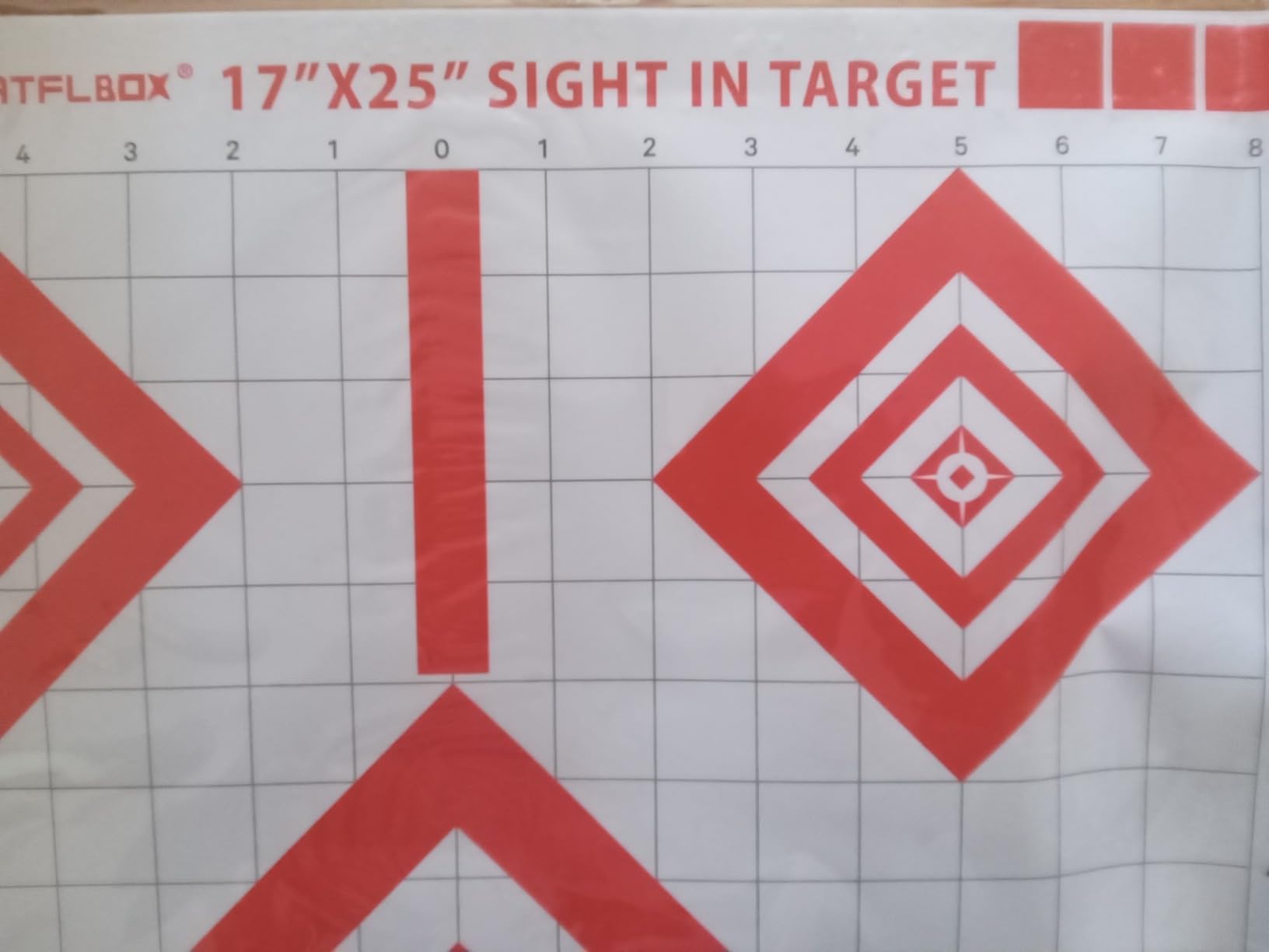 Atflbox 2 Pack Shooting Target Stand with 10pcs 17x25 Inch Sight in Paper Targets, Durable Paper Target Holder with Stable Adjustable Base for Cardboard Silhouette, H Shape, USPSA/IPSC, IDPA Practice customer photo 2