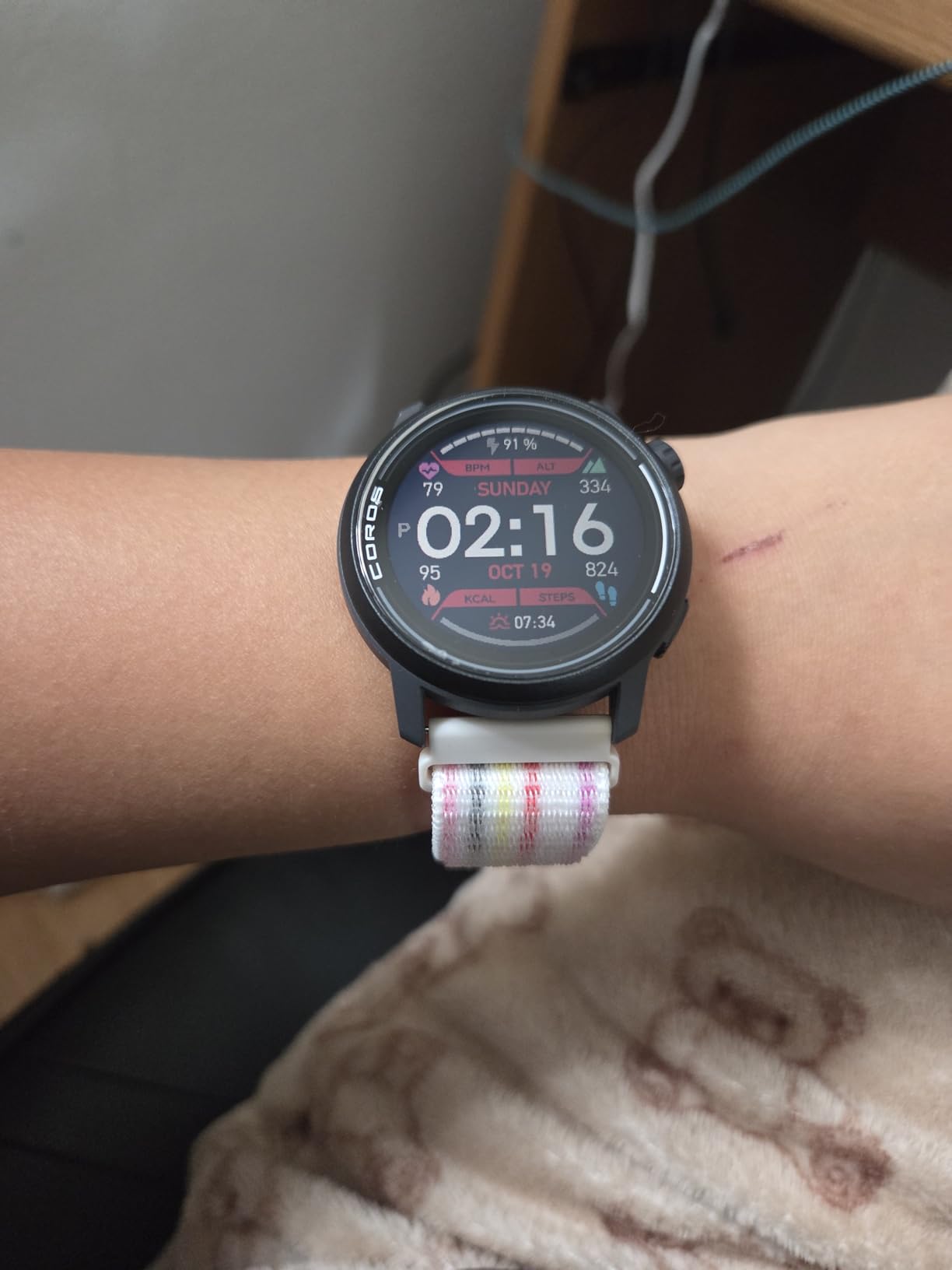 COROS PACE 3 GPS Sport Watch, Lightweight Running Watch- Black Nylon | 17-Day Battery Life, Accurate GPS, Heart Rate Monitor, Navigation, Sleep Tracking, Training Plan, Run, Bike, and Ski customer photo 2