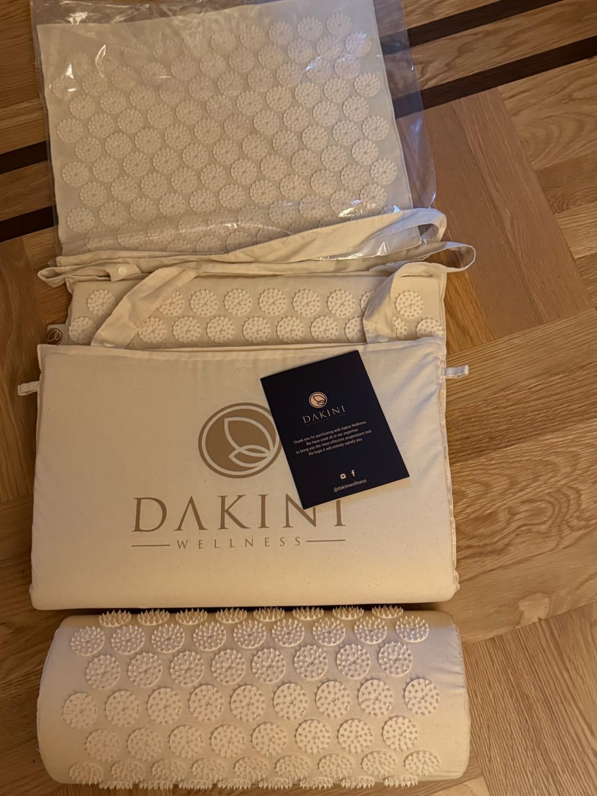 Acupressure Mat and Pillow Set with Mini Pad - Full Body Pain Relief customer photo 1