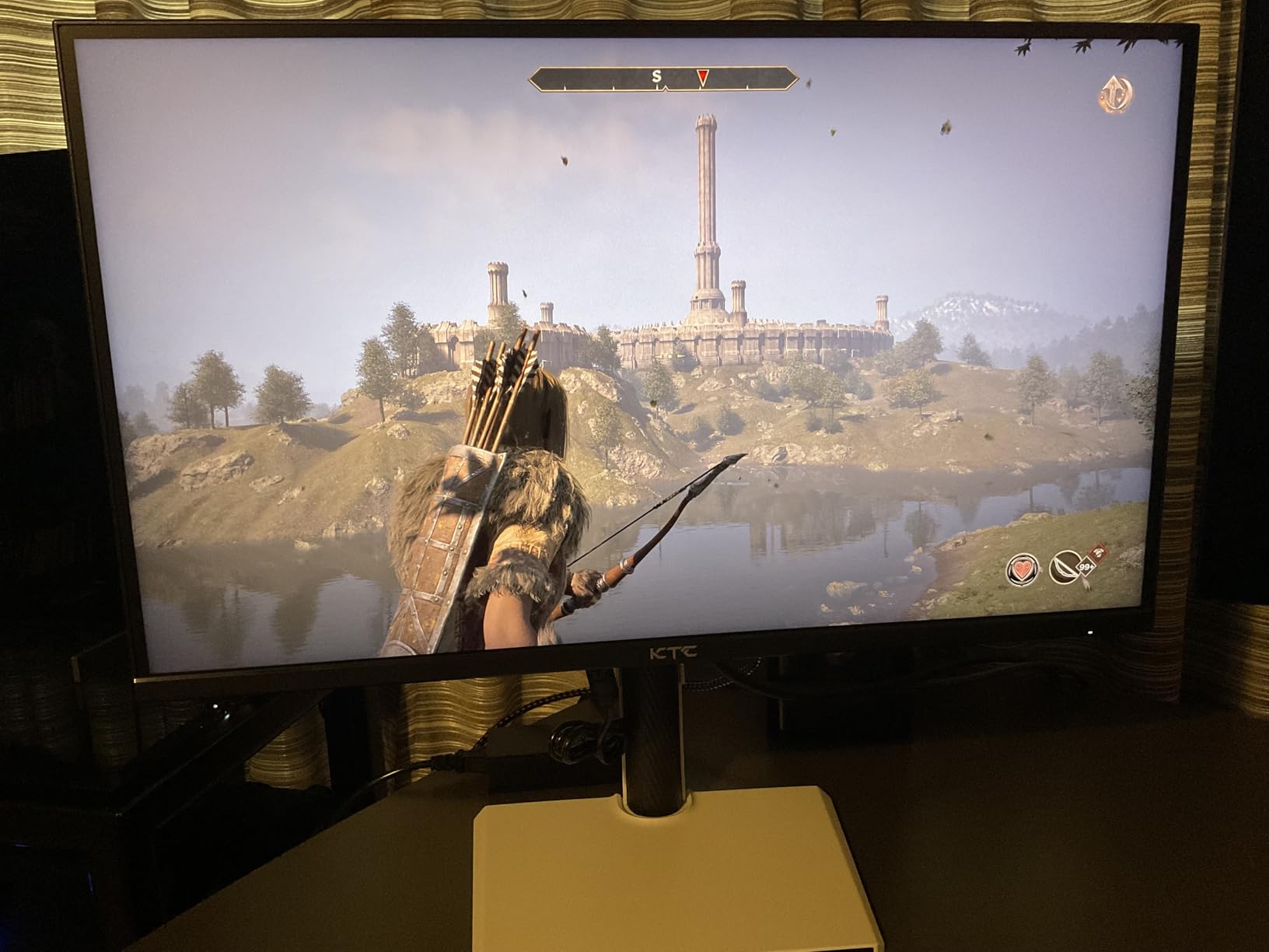 KTC 32 Inch 240Hz Curved Gaming Monitor, FHD 1500R HDR PC Monitor, H32S17F | Adaptive Sync, Ultra-Fast 1080P 1ms Monitor for Gamer, 3500:1 Contrast, HDMI 2.0 x 2, DisplayPort 1.4 & USB 2.0 customer photo 1