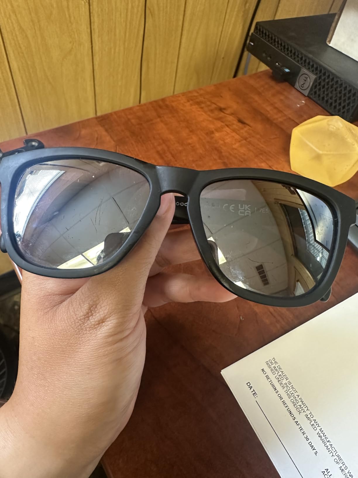 goodr OG Polarized Sunglasses Women & Men | Medium Fit, UV400, Non-Reflective/Mirrored Lenses, No Slip, Multi Colors customer photo 1