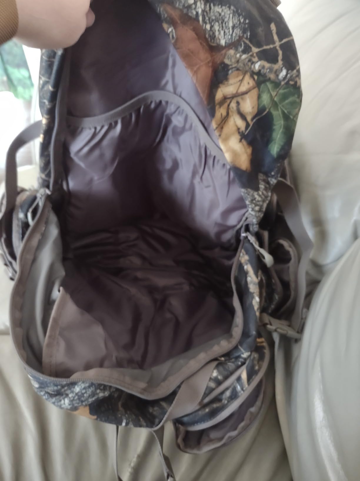 Hunting Backpack for Men Camo Hunting Day Pack for Rifle Bow 35L | Silent fabric, Daypack for Rifle Bow Carry System, Waterproof Camo, Versatile and roomy, Hunting gifts for men Hunting gear customer photo 2