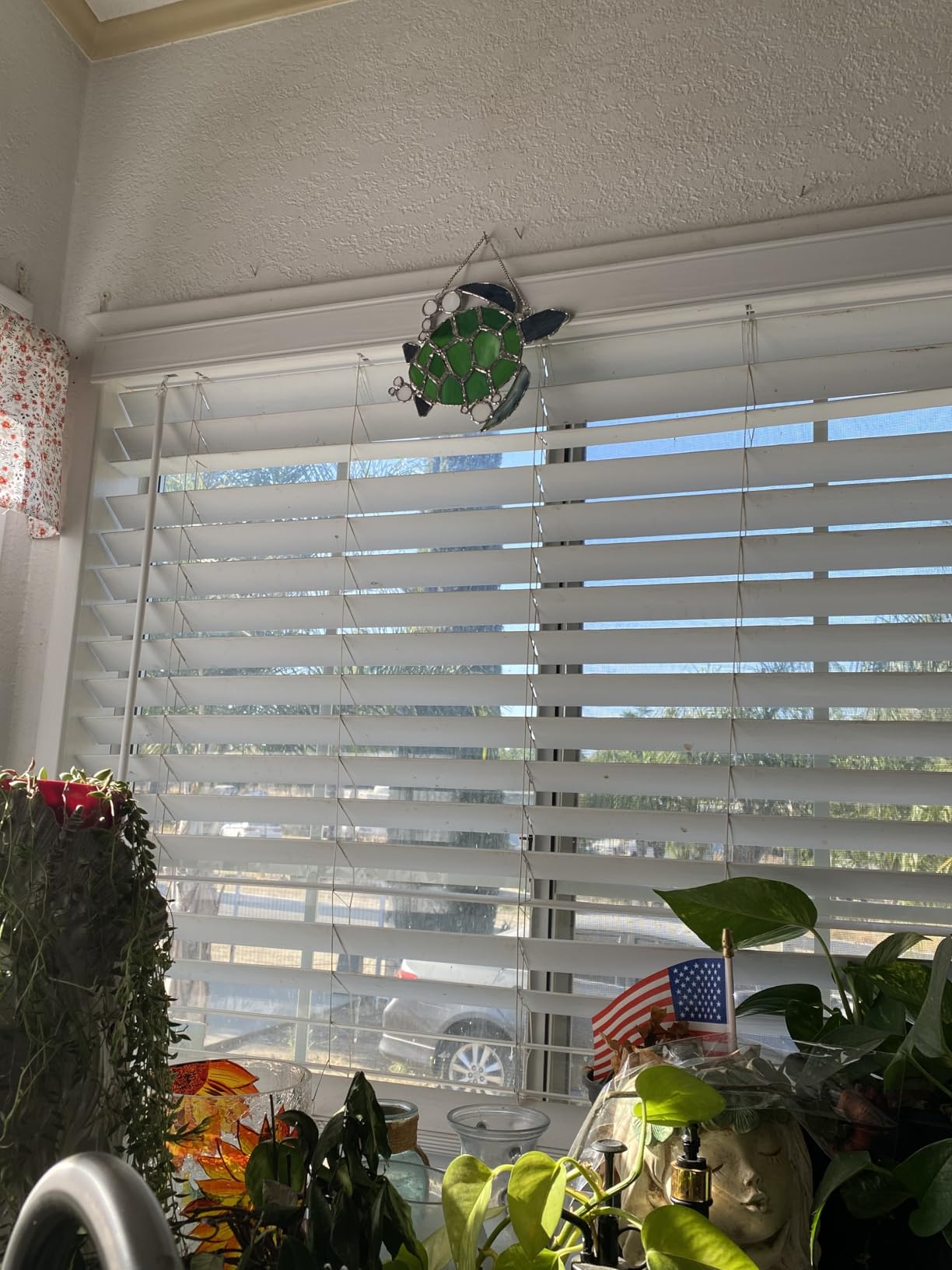 Sea Turtle Pre-Cut Stained Glass Kit-Make Your own Beautiful Glass Project. customer photo 2