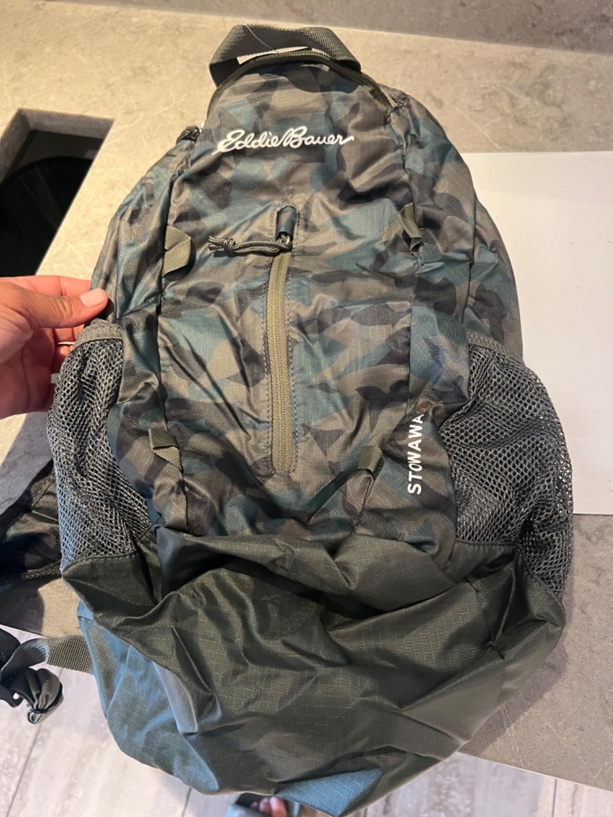 Eddie Bauer Stowaway Packable Backpack - Spruce, 20L customer photo 1