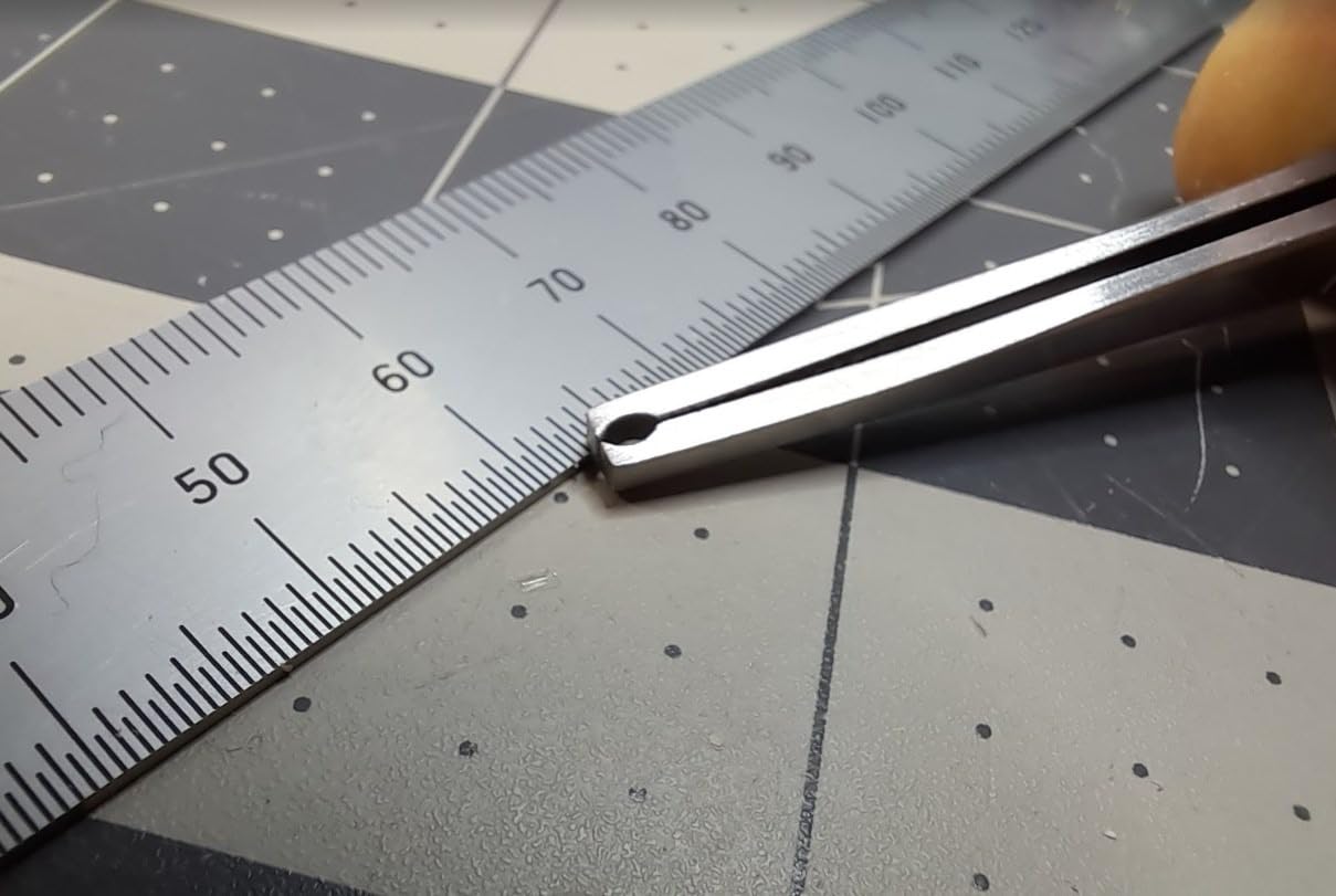 Summit Doorware Lock Pinning Tweezers - Grooved Tip for Easy Pin Loading and Cylinder Rebuilding - Ideal for Rekeying Kits, Locksmith Services and DIY Projects customer photo 1